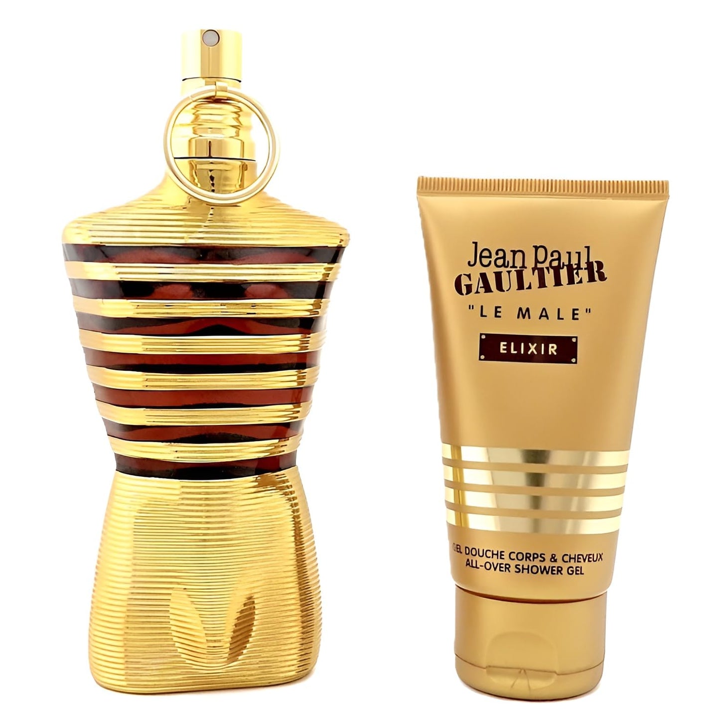 Le Male Elixir Gift Set for Men - Bold Fragrance & Shower Gel