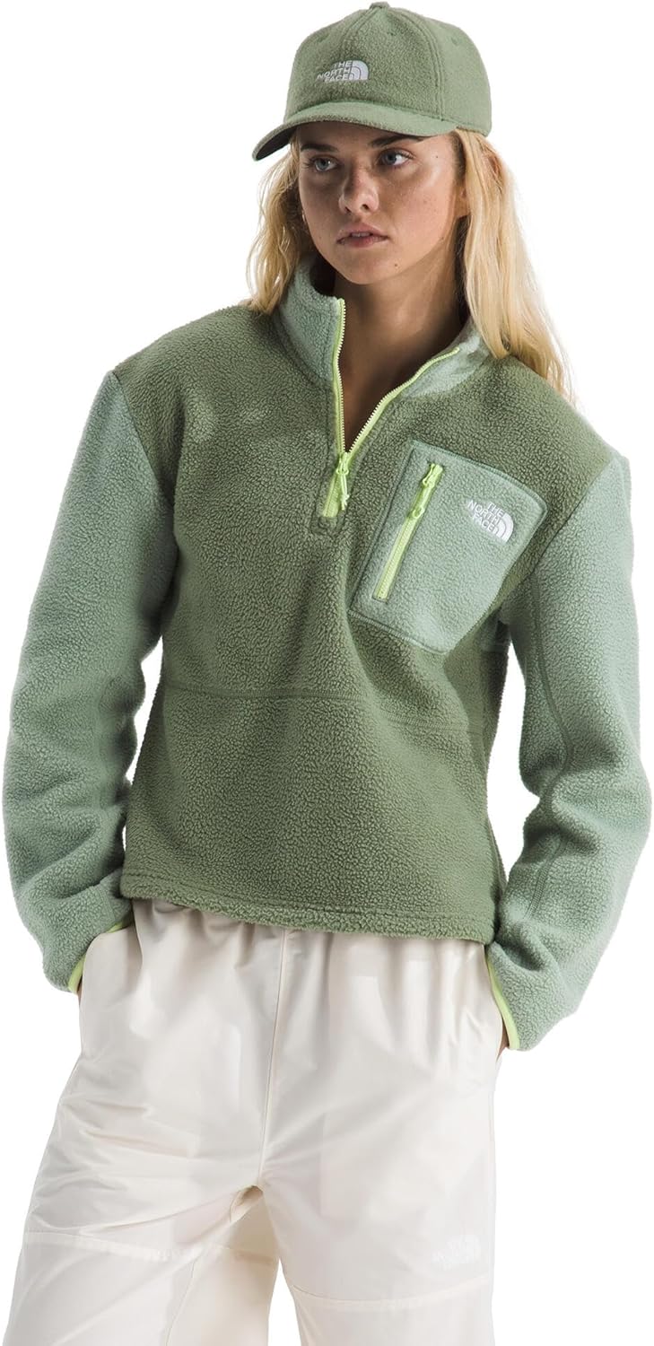 Women's Yumiori Quarter Zip Jacket by The North Face - Stylish Fleece
