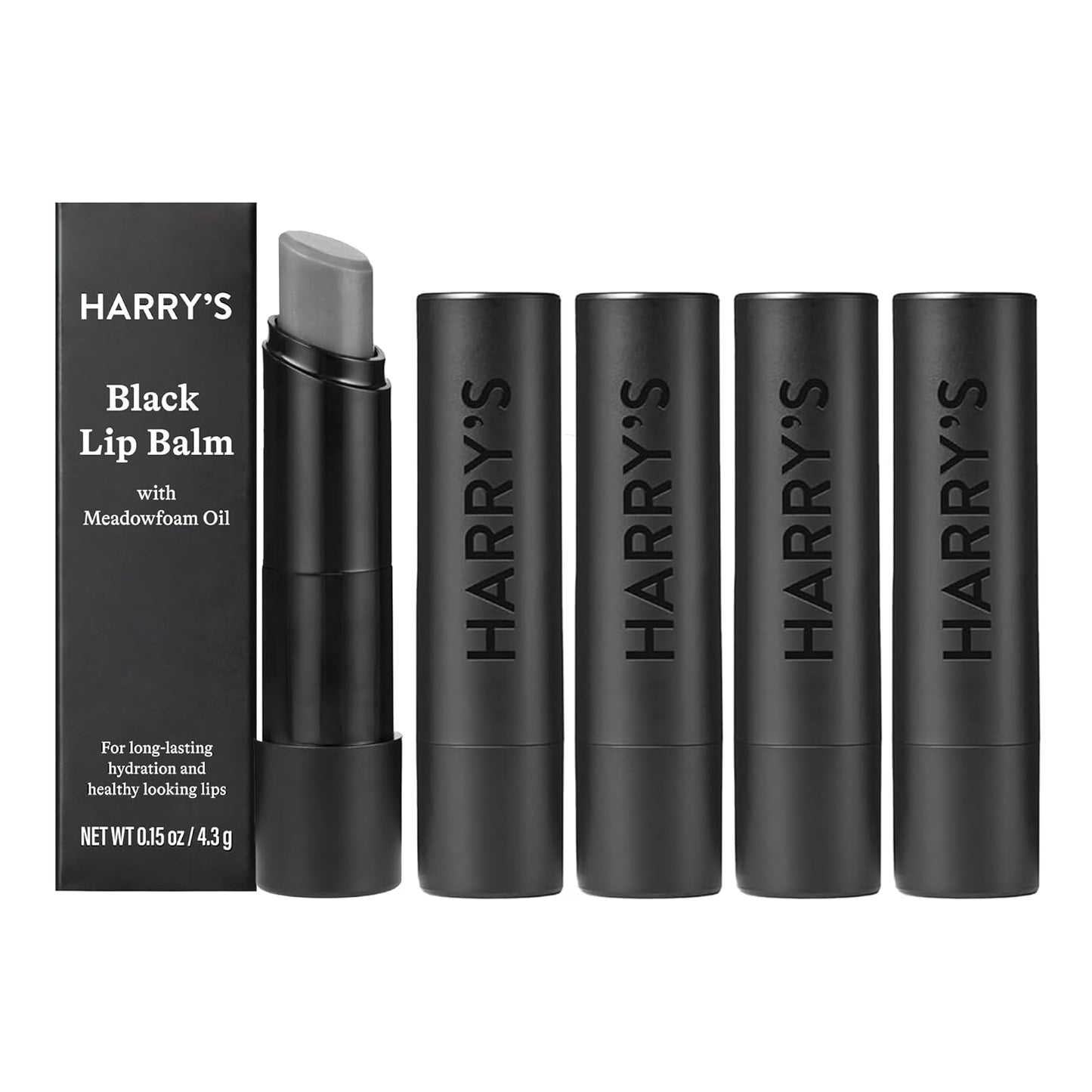 Harry's Black Lip Balm for Men - Hydrating & Stylish Care