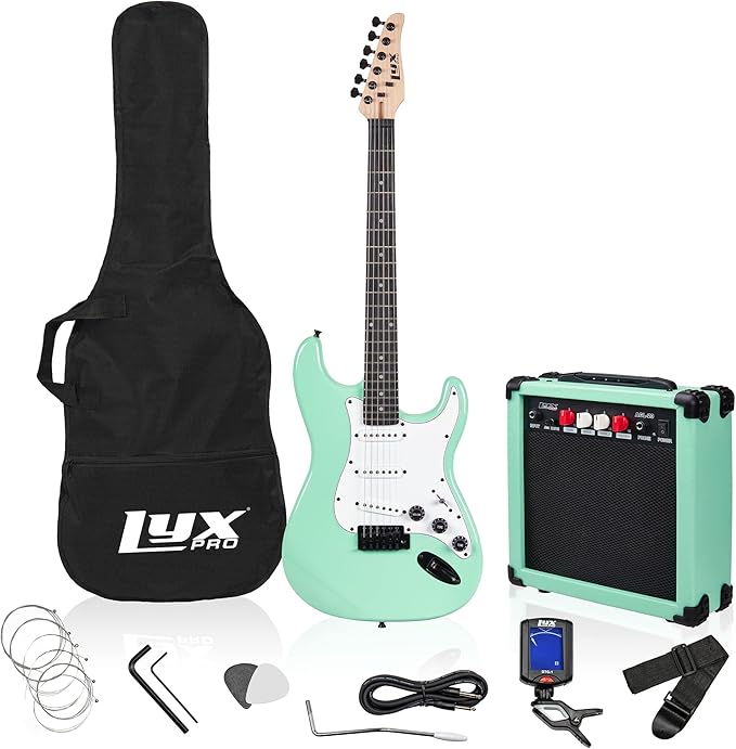 LyxPro 36 Inch Electric Guitar Kit for Kids - Complete Set