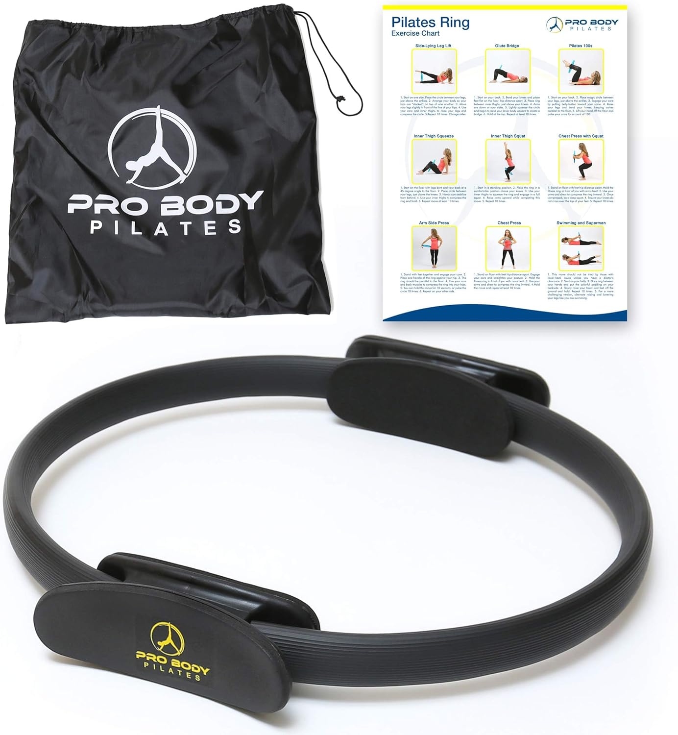 ProBody 14-Inch Pilates Ring: Tone Inner Thighs