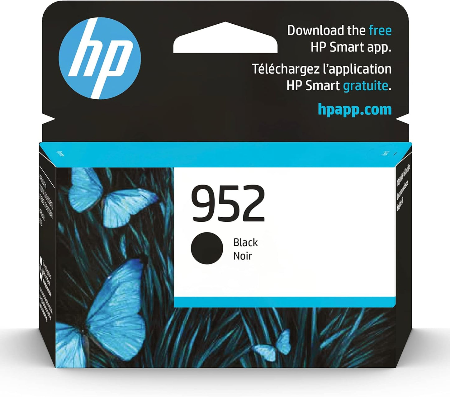 HP 952 Black Ink Cartridge | Instant Ink Eligible