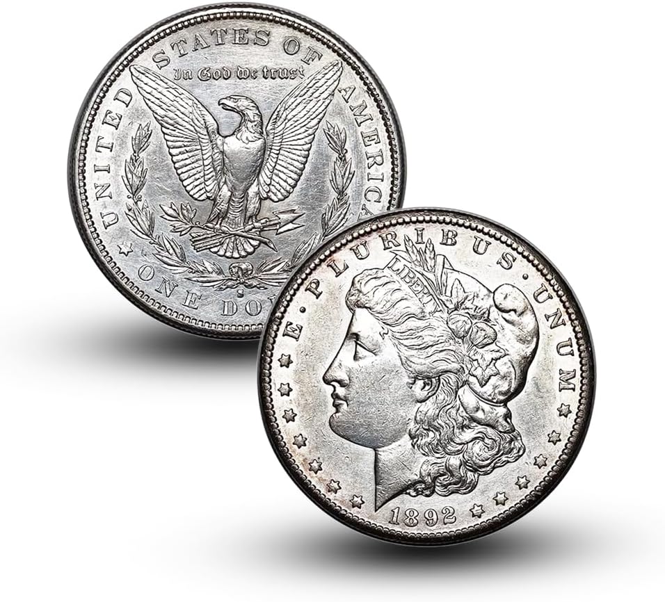 Antique 1892 S Morgan Silver Dollar Coins for Collectors