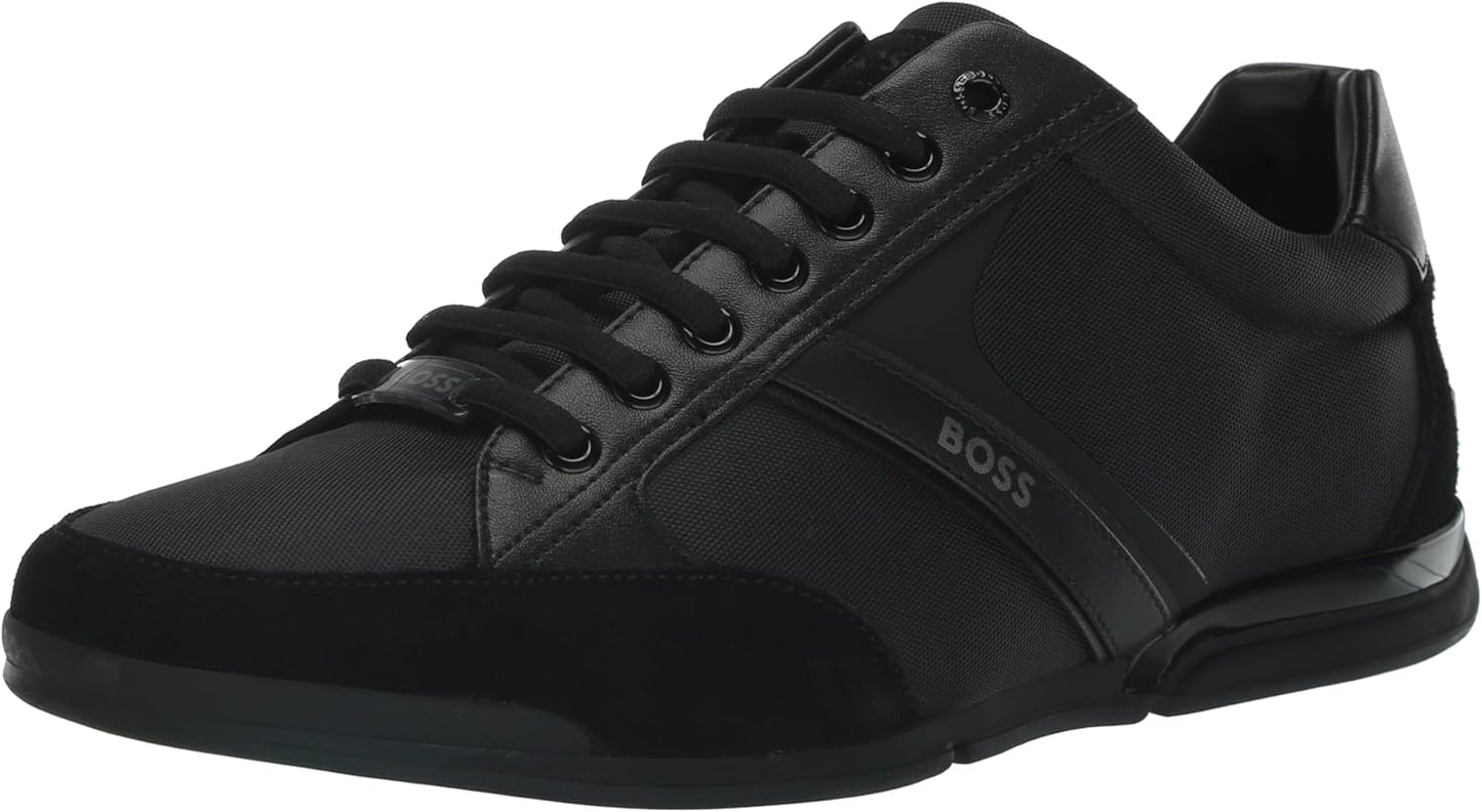 BOSS Men's Saturn Low Profile Sneakers for Ultimate Comfort