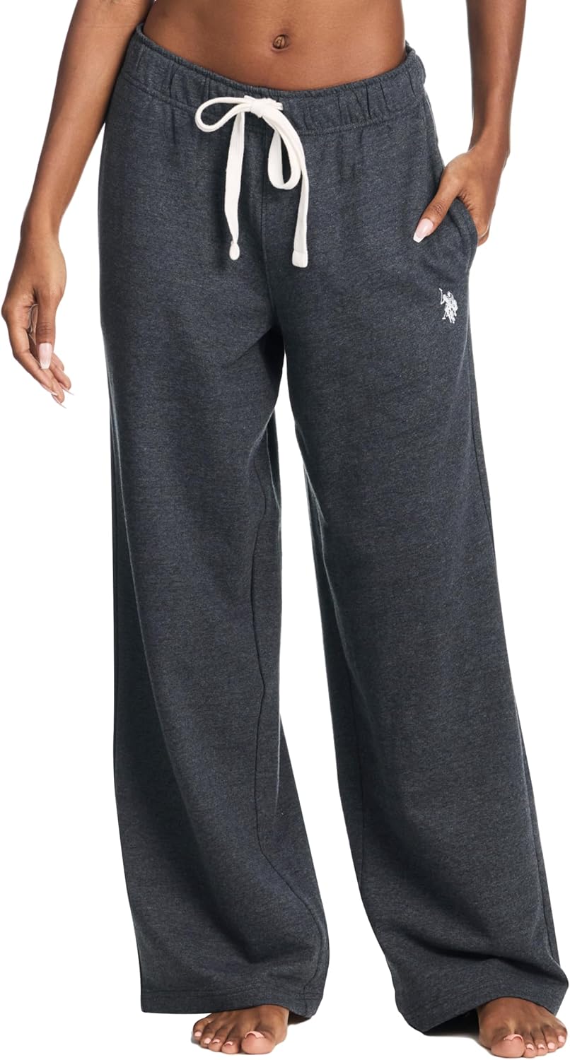U.S. Polo Assn. Womens Sweatpants with Pockets for Comfort