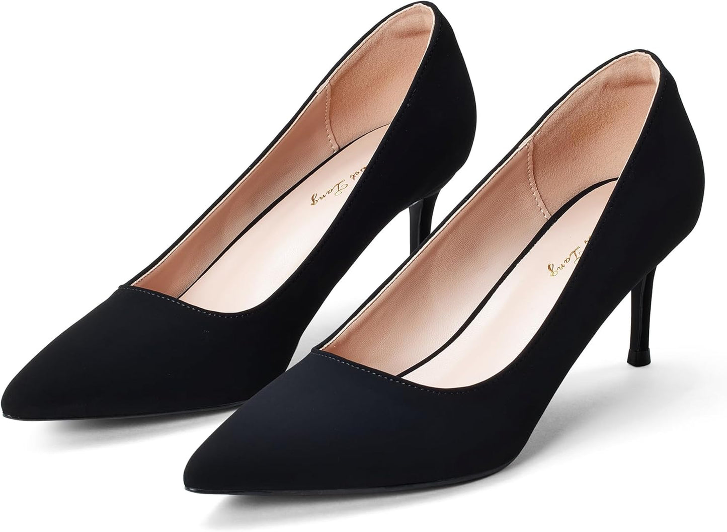 Elisabet Tang Kitten Heel Low Pumps for Elegant Comfort Style