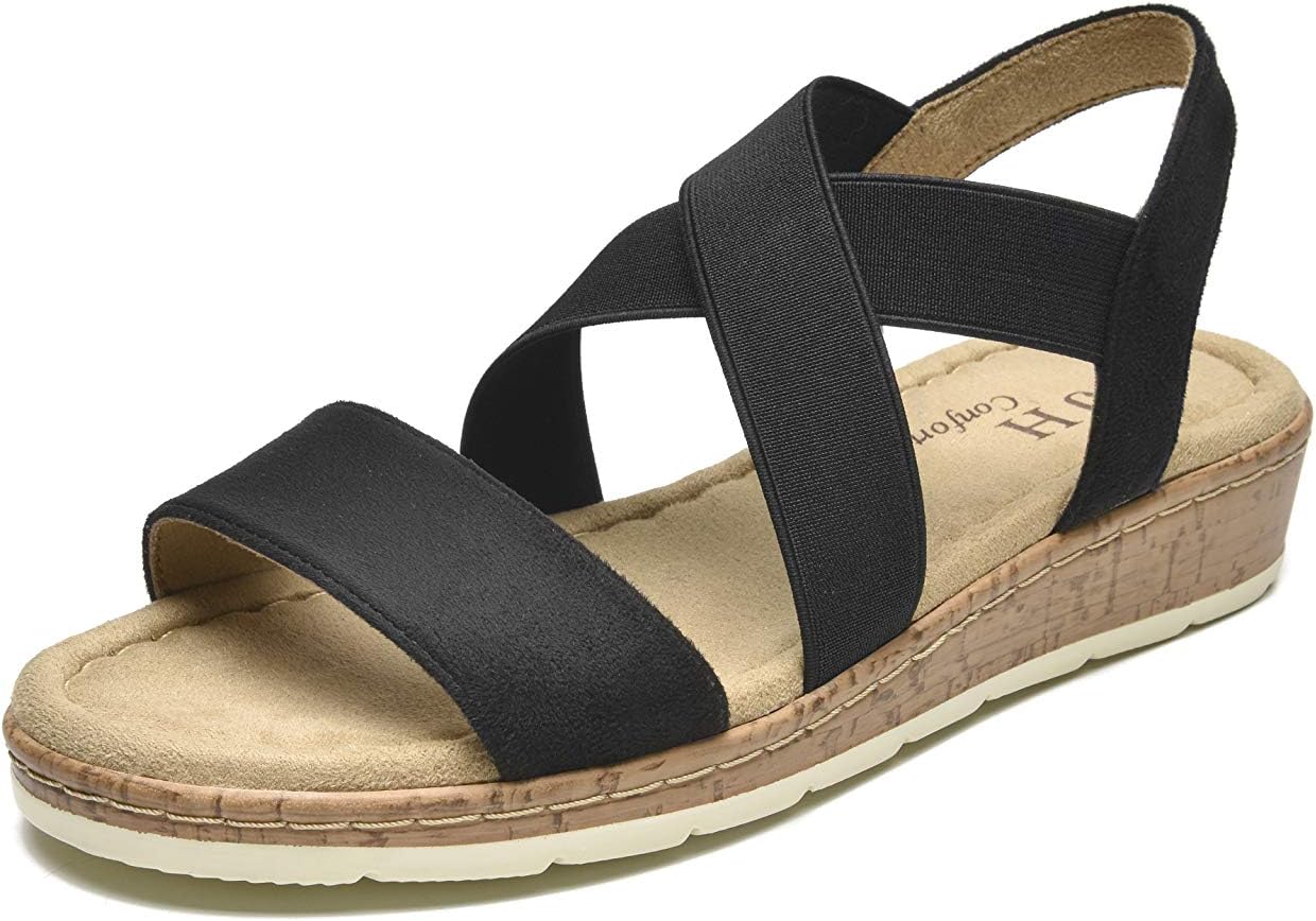 VJH confort Women's Flat Sandals for Stylish Summer Comfort
