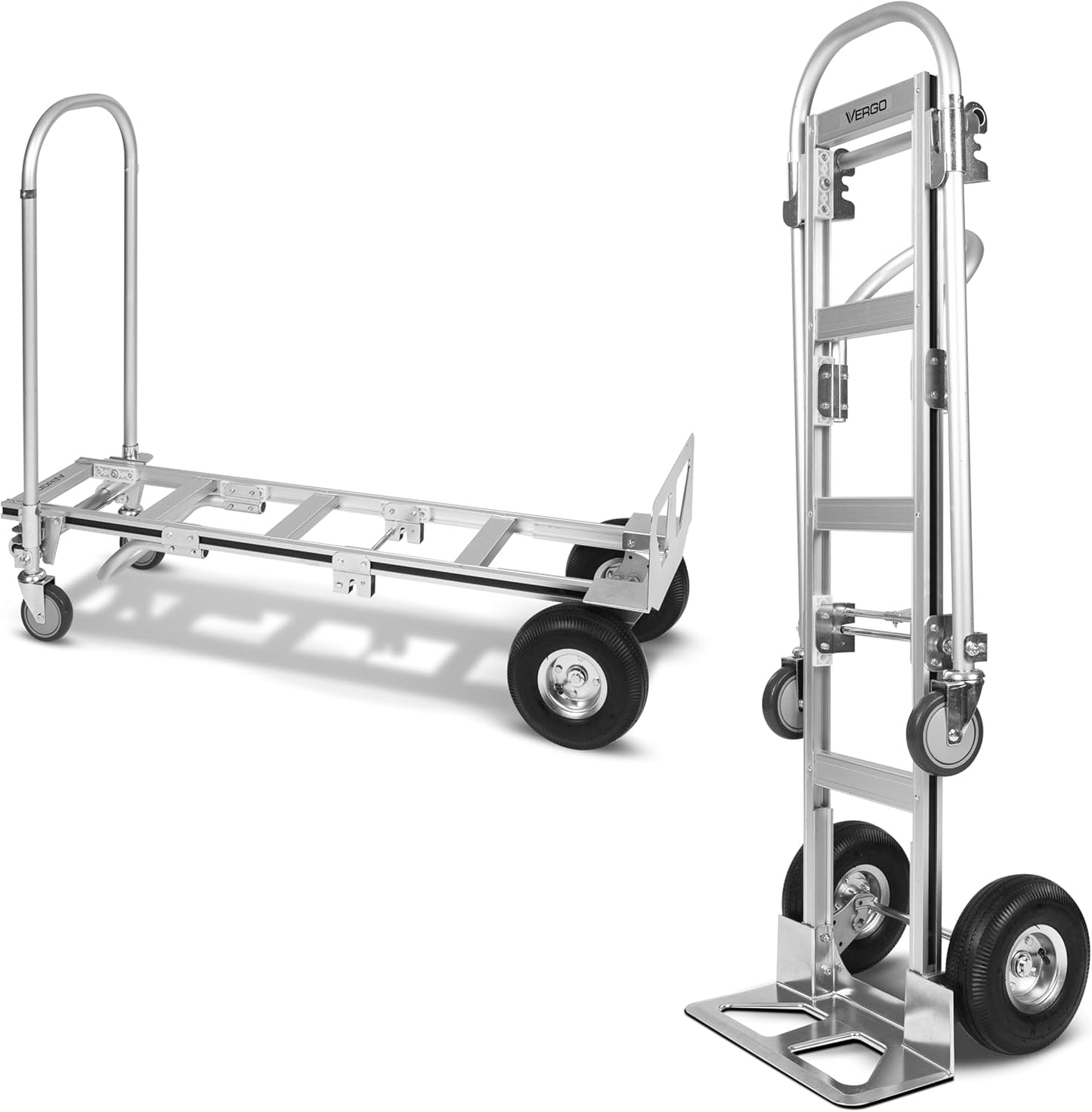 Vergo Industrial Convertible Hand Truck - Heavy Duty Dolly
