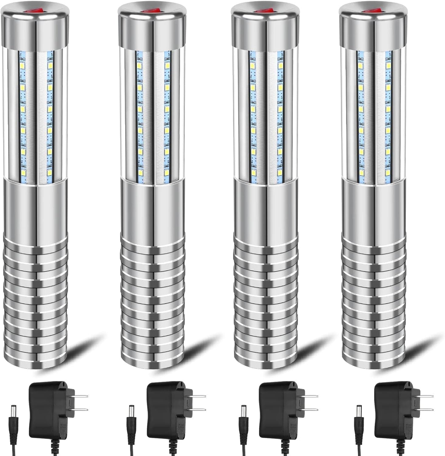 4 Pieces Strobe Baton Light for Nightclubs and Parties Fun
