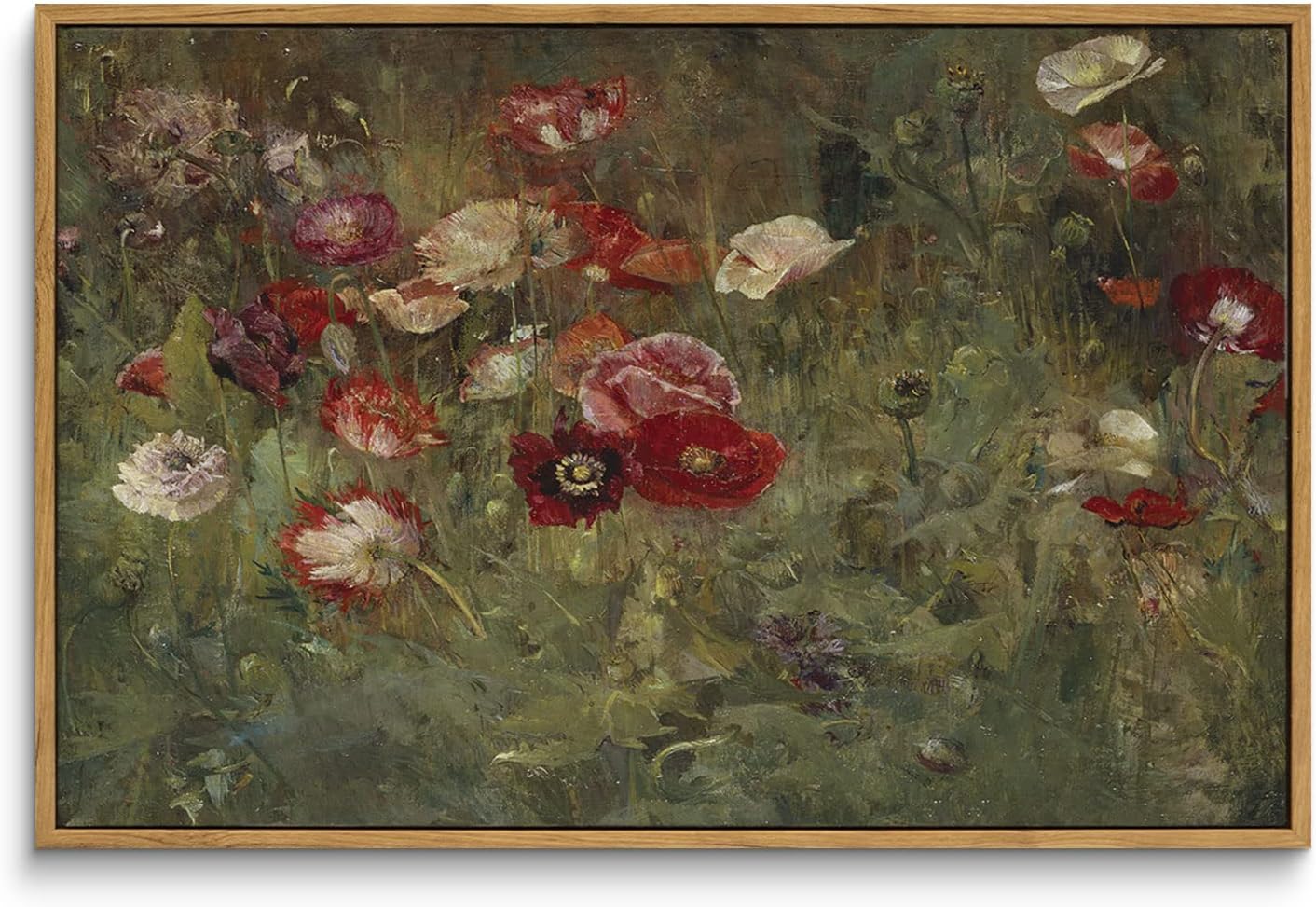 InSimSea Framed Canvas Wall Art for Vintage Decor Lovers