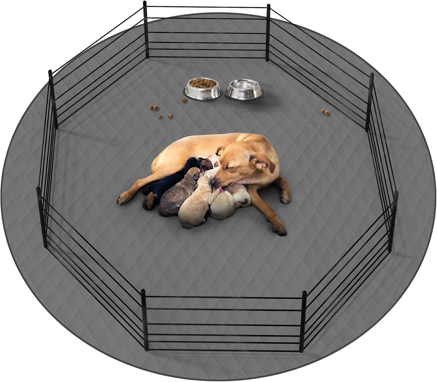 CoolShields Washable Round Puppy Dog Pee Pad for Training