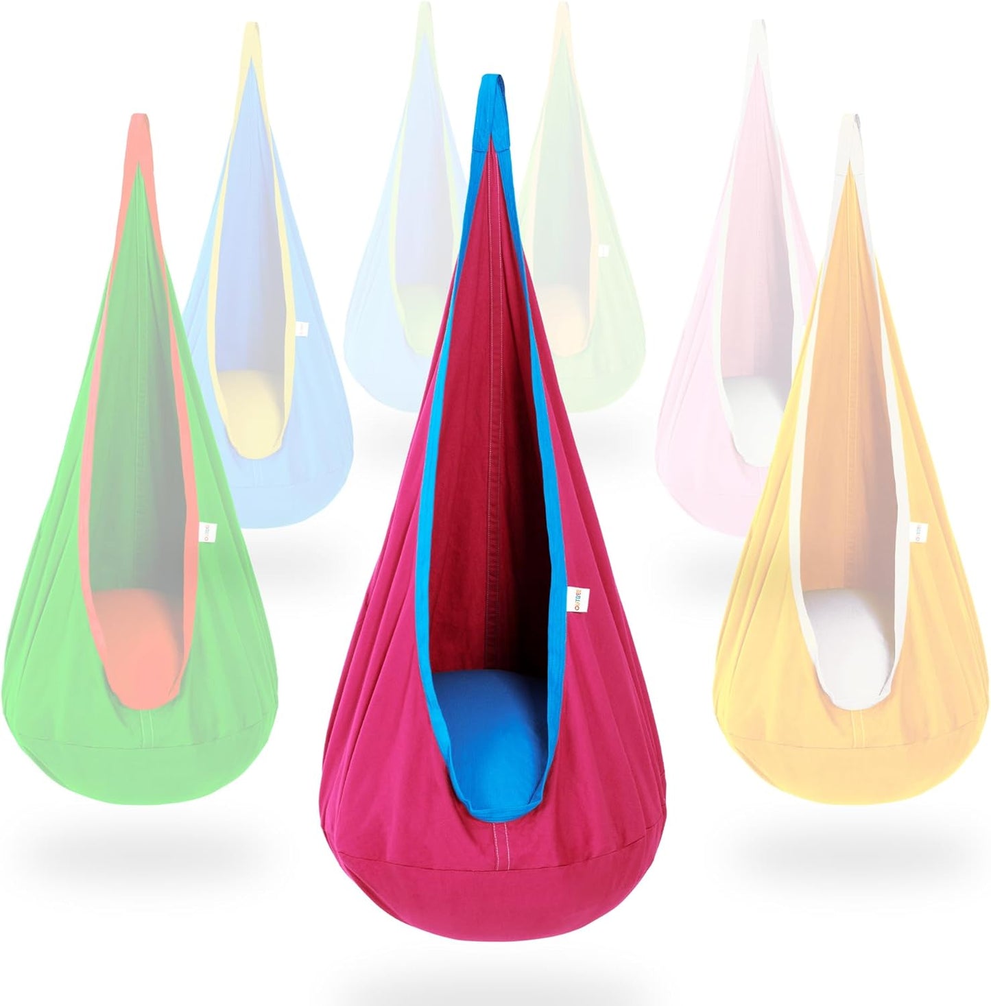OUTREE Kids Pod Swing Seat - Comfortable Sensory Swing for Kids