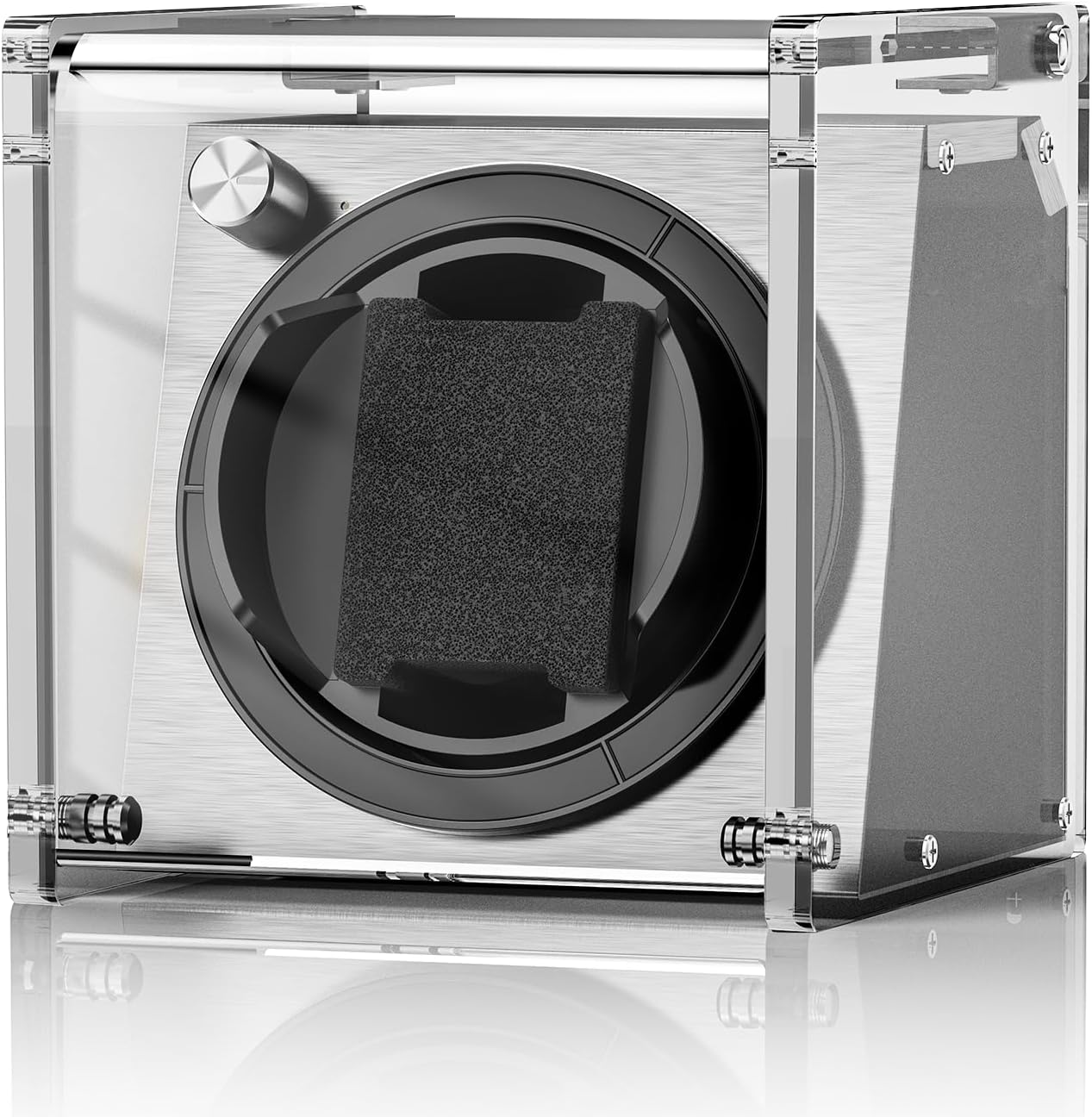 Rainbow Single Watch Winder - Quiet, 4 Rotation Modes