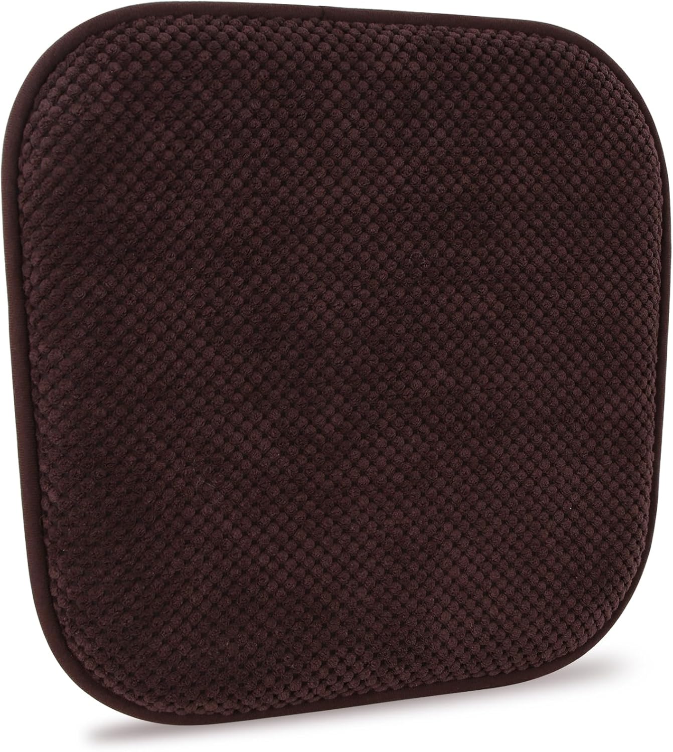 Non Slip Washable Seat Cushions for Brown Chairs - PAGGED - Soft & Thick - 17 x 15