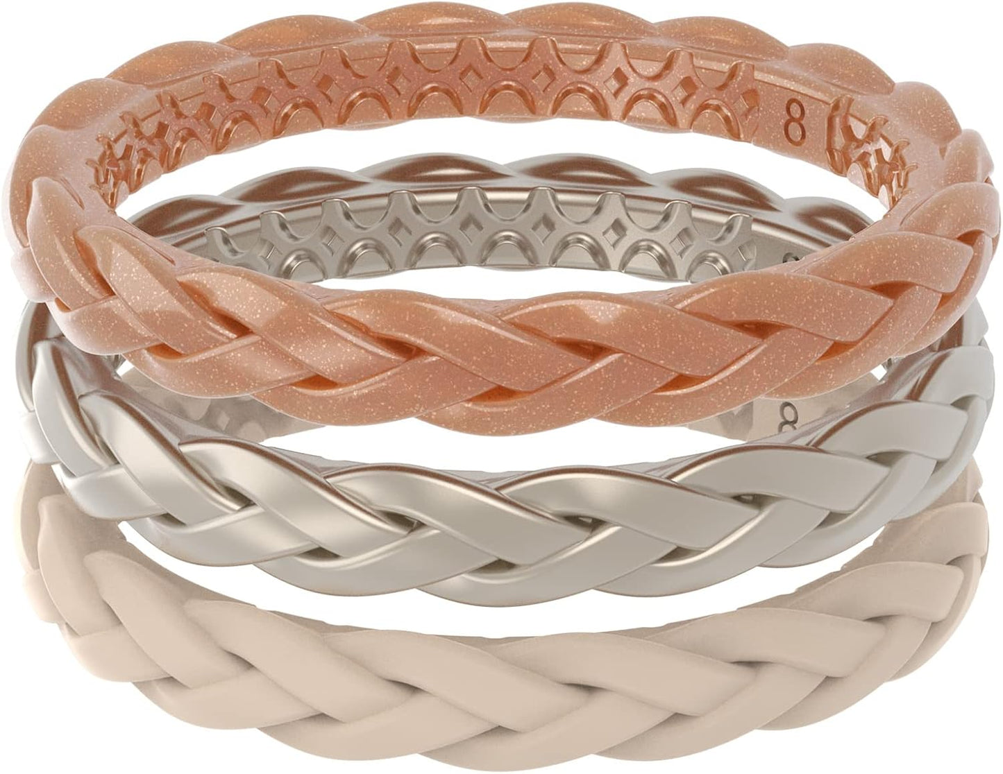 Groove Life Stackable Rings - Breathable Silicone Wedding Rings