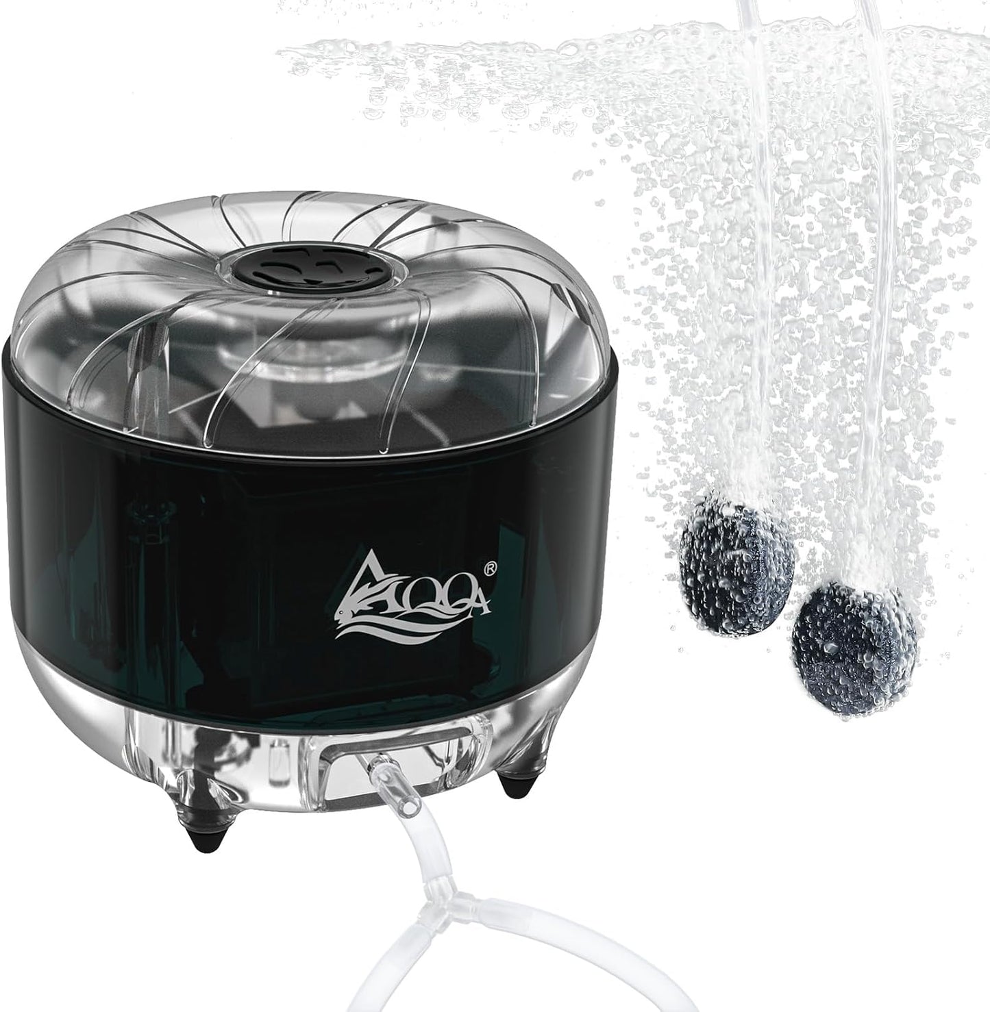 AQQA Fish Tank Air Pump: Ultra-Silent Oxygen Bubble Pump