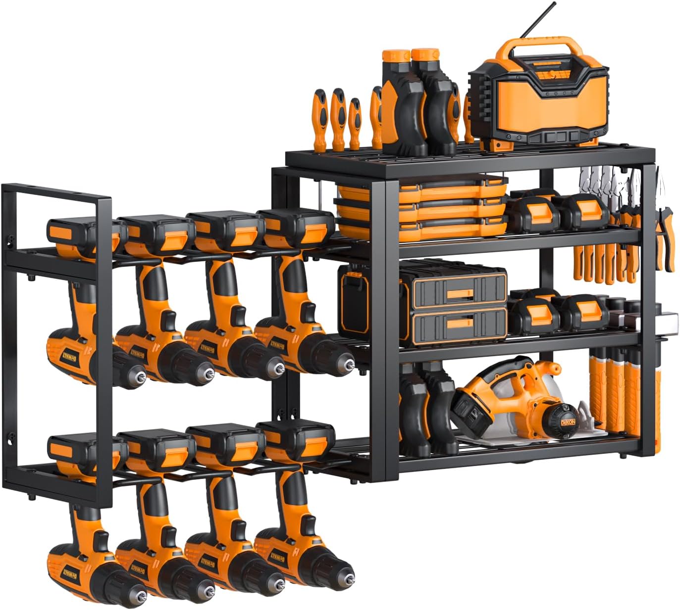 Solim 6-Layer Drill Holder & Charging Station