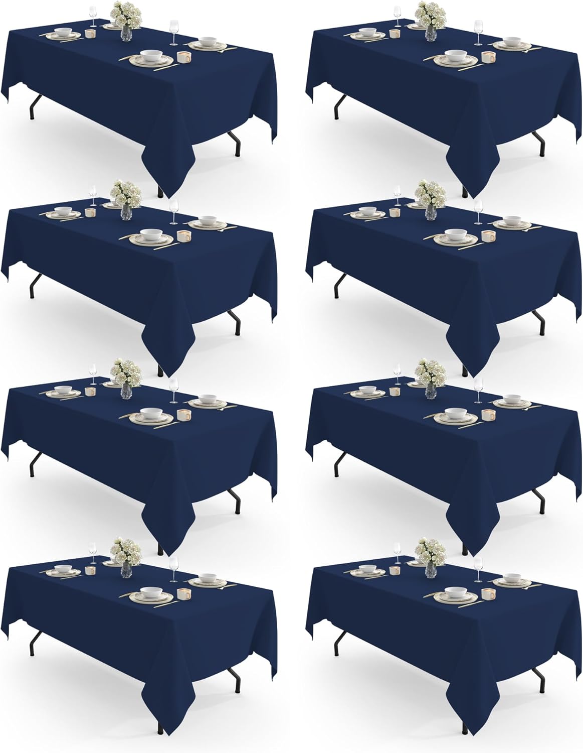 Pureegg Rectangle Table Cloth 60in x 84in for Every Occasion