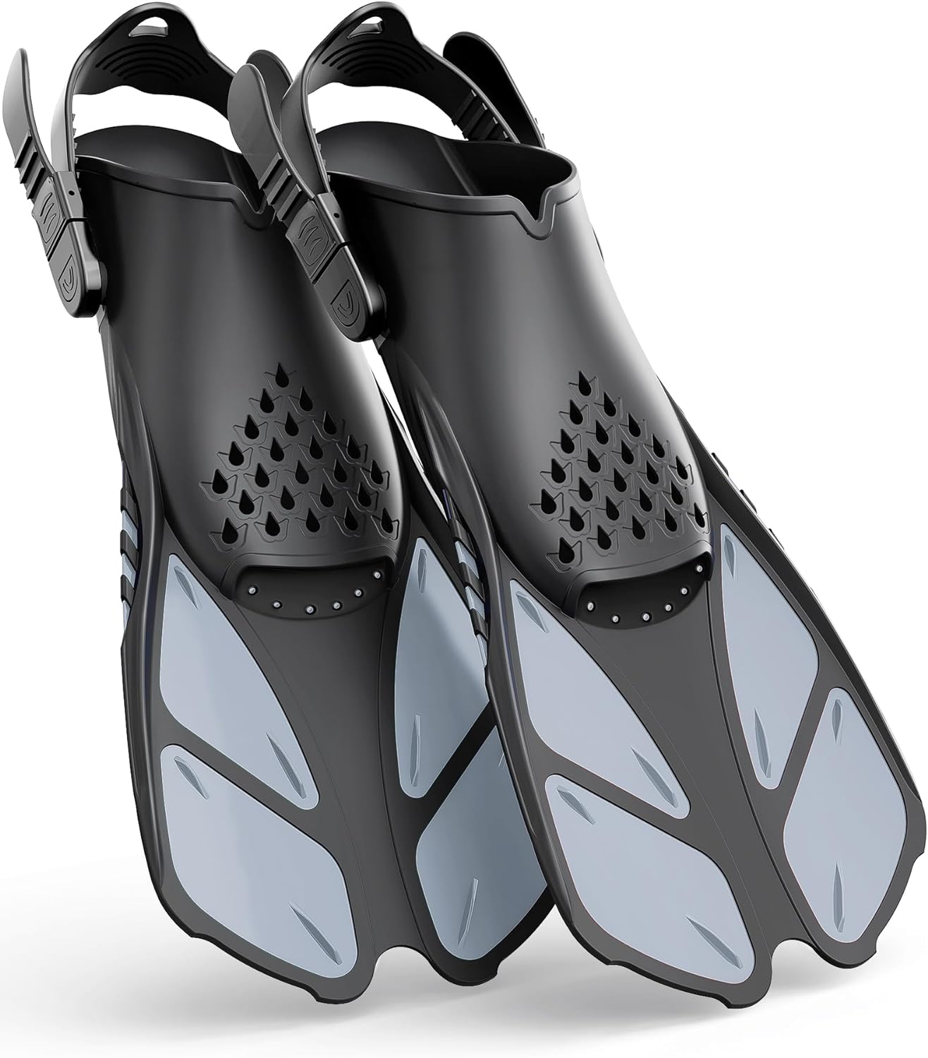 Greatever Snorkel Fins Adjustable Buckles for Comfortable Swimming
