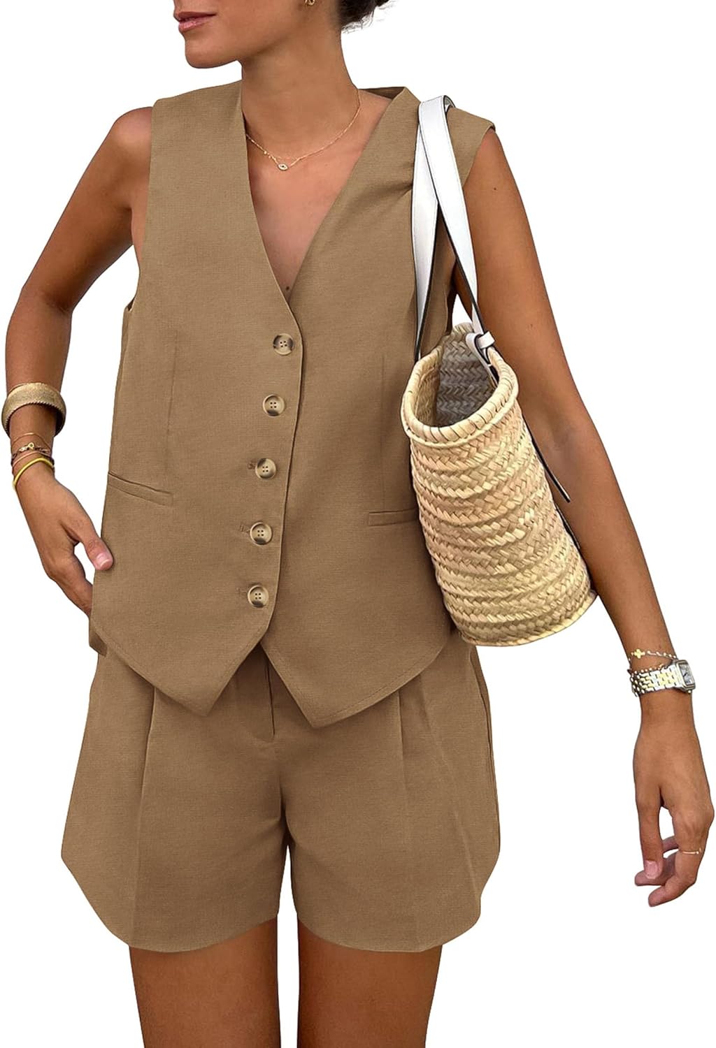 Stylish Summer 2 Piece Outfits for Women by PRETTYGARDEN