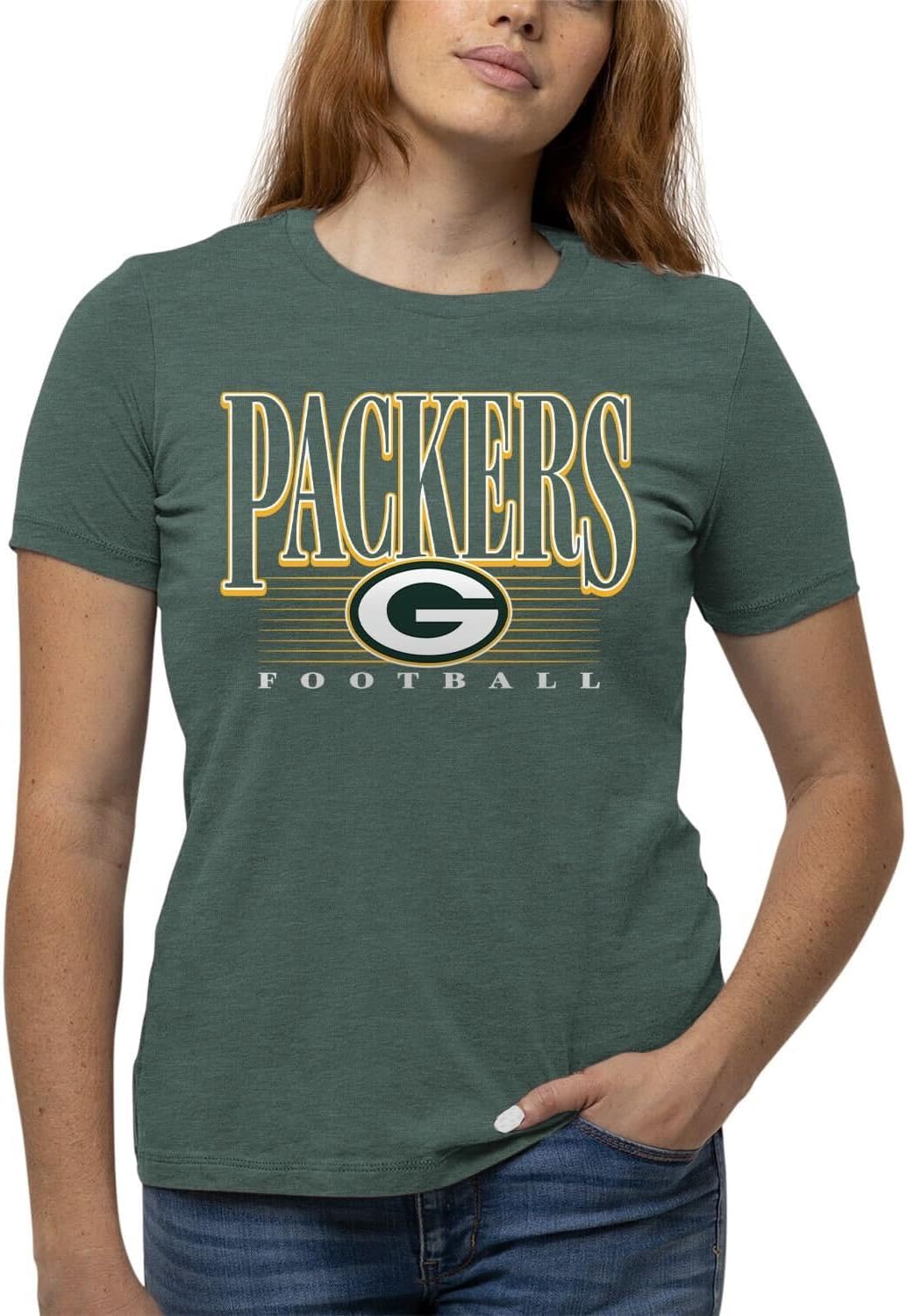 NFL Womens Overtime Blueprint Tag-Less T-Shirt for Fans