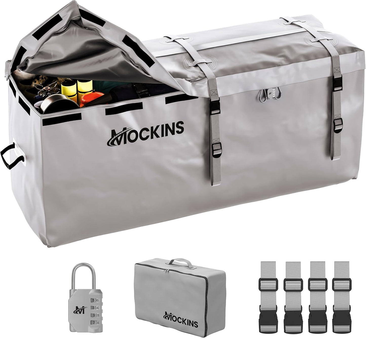 Mockins 16 Cu.Ft. Waterproof Cargo Carrier Bag for Trucks
