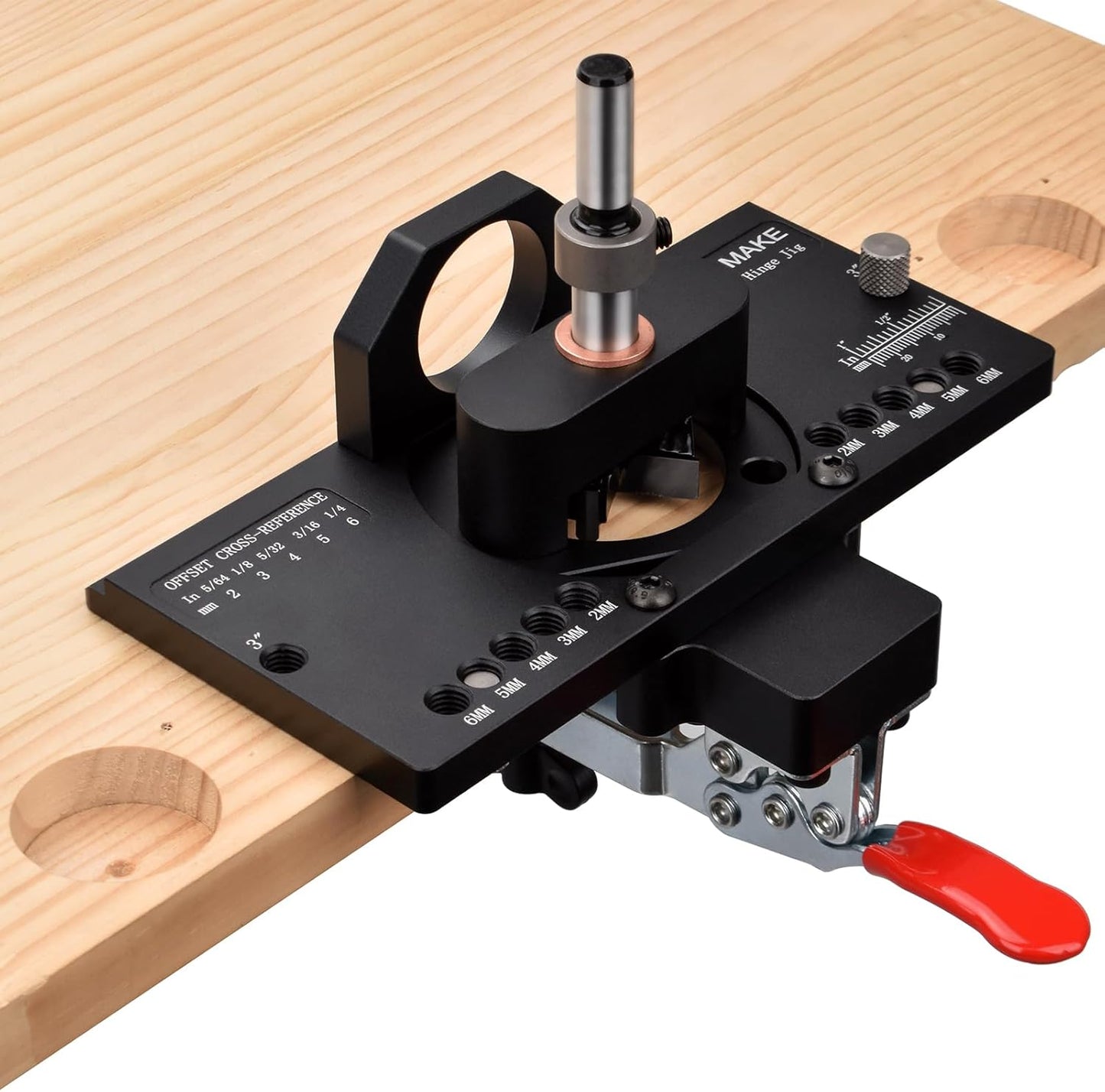 Metal Concealed Hinge Jig for Accurate Cabinet Hinge Installation