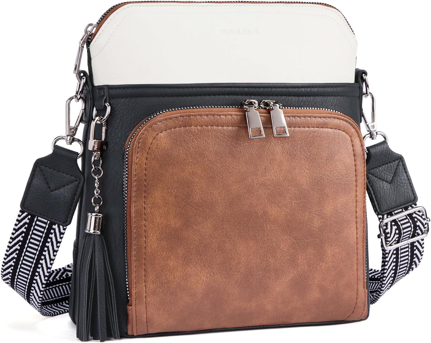 Crossbody Purse for Women - Stylish Vegan Leather Wallet Bag