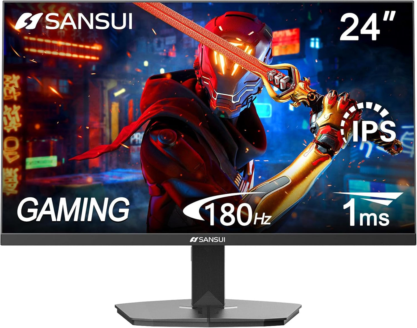 Immerse in Gaming: SANSUI 24 180Hz IPS Monitor