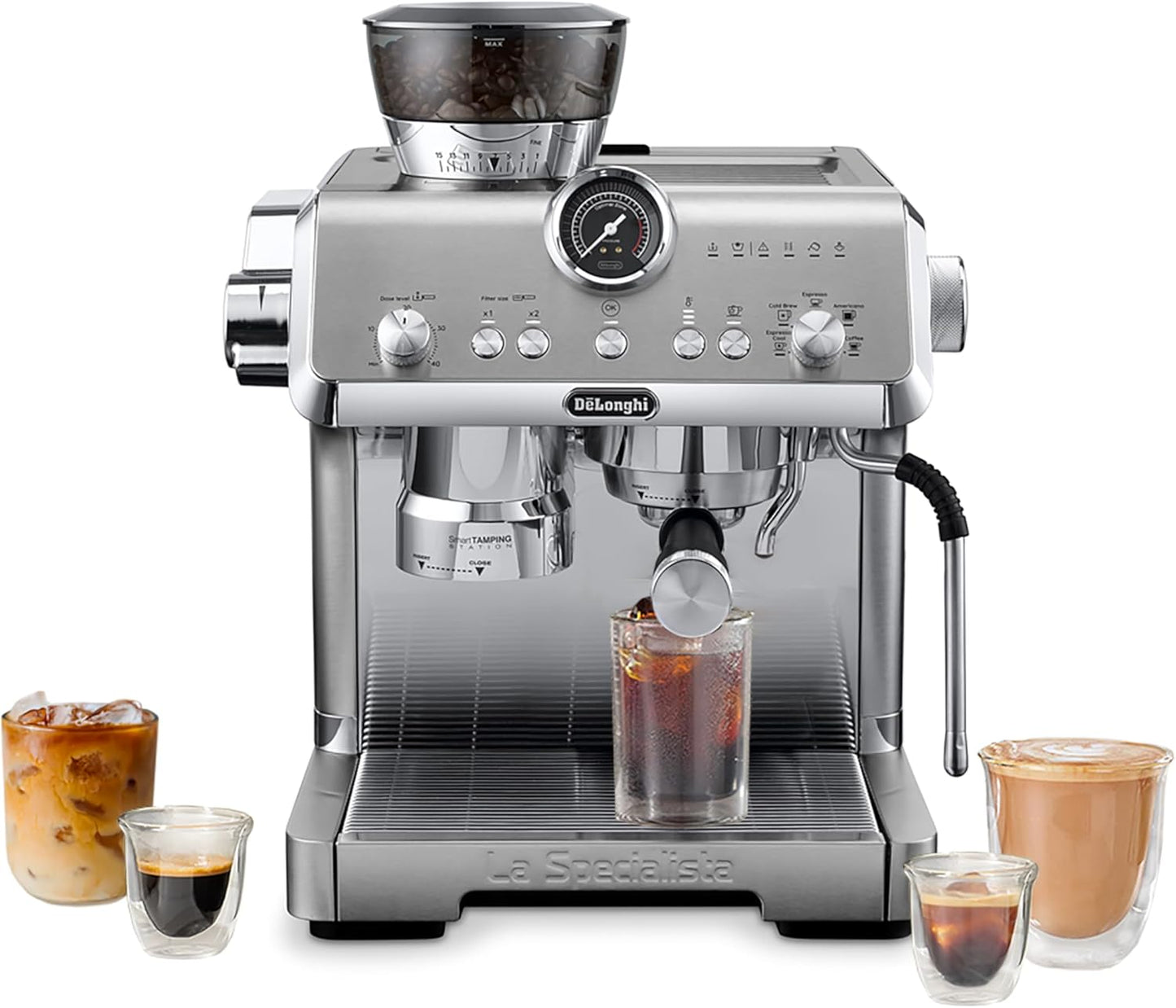 De'Longhi Opera Espresso Machine: Cold Brew & Commercial Steam