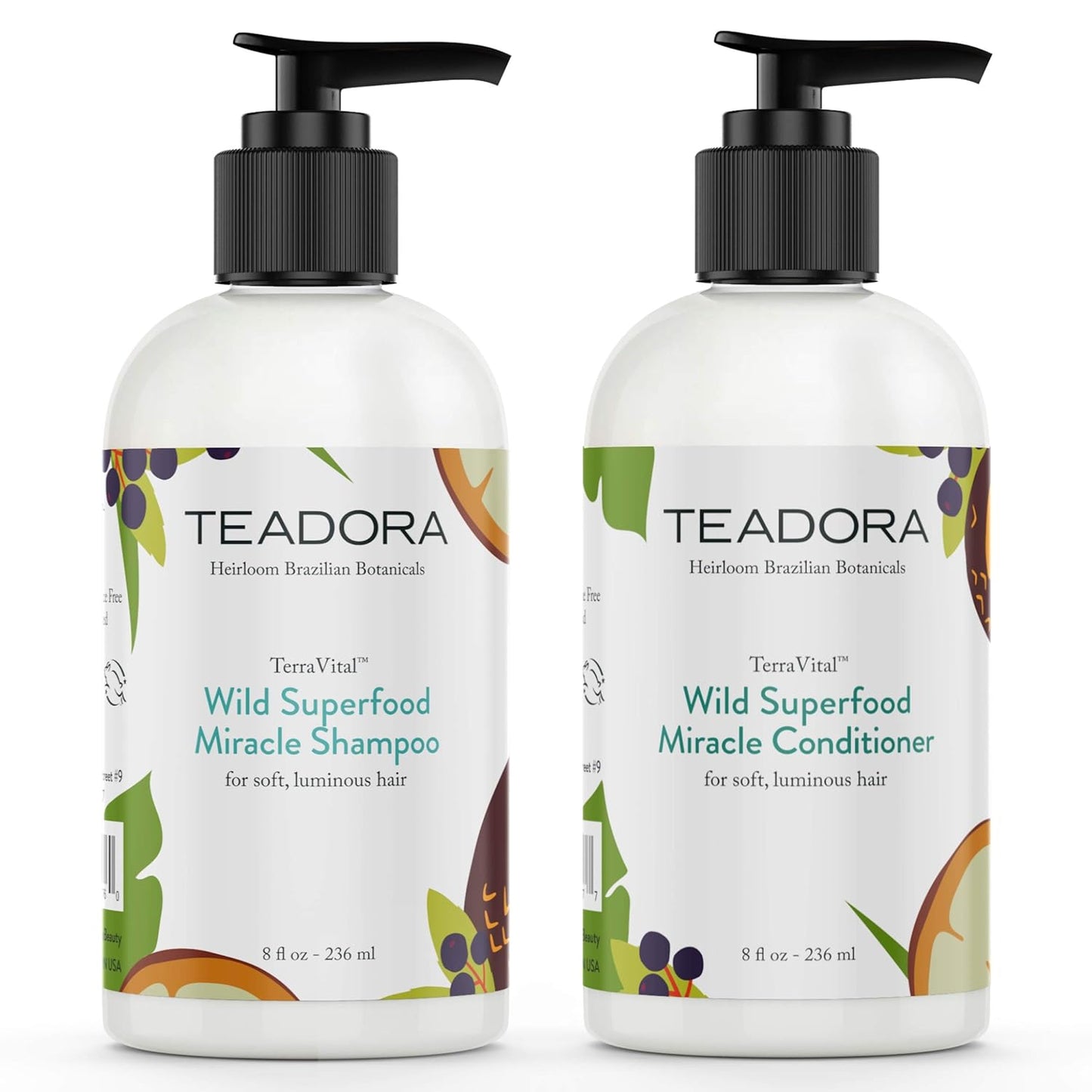 Teadora Sulfate-Free Brazilian Hair Care Set