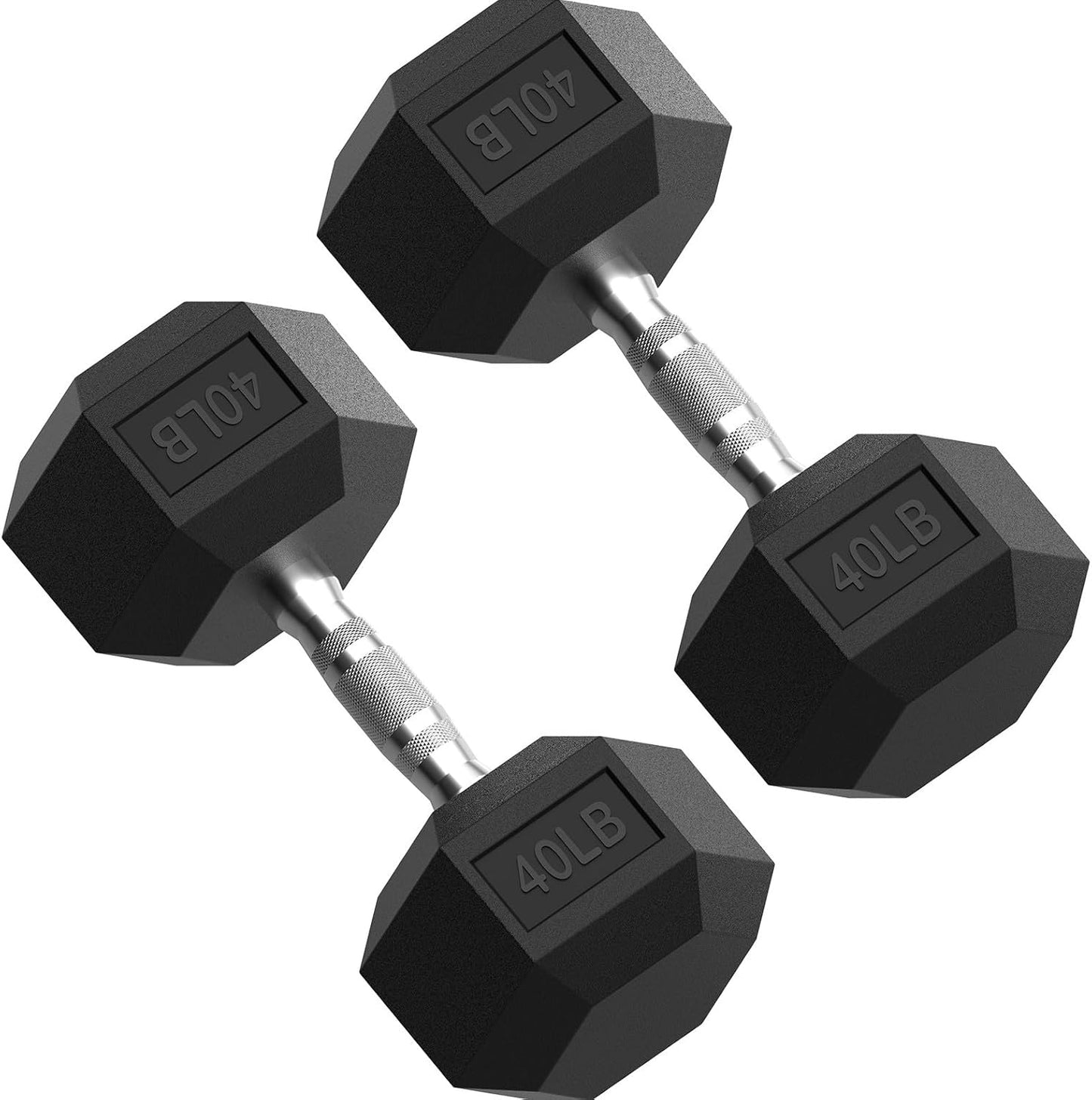 PAPABABE HEX Dumbbell Set for Home Gym Strength Training
