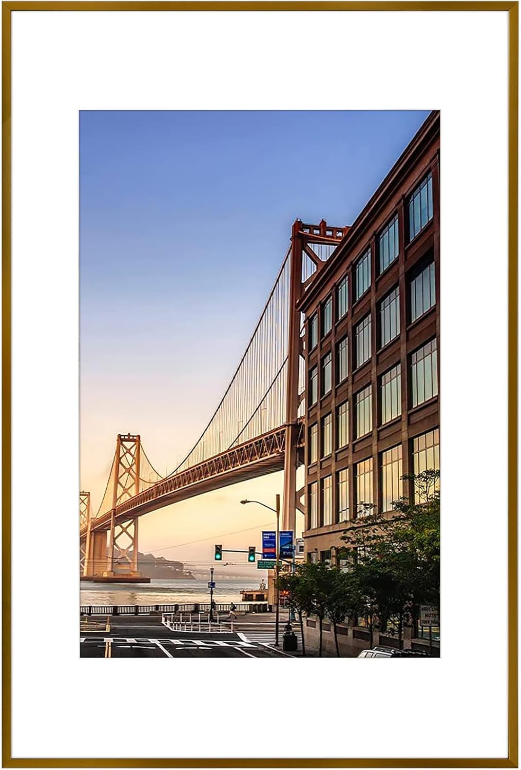 16x24 Aluminum Picture Frame - Durable Metal Frame for Art