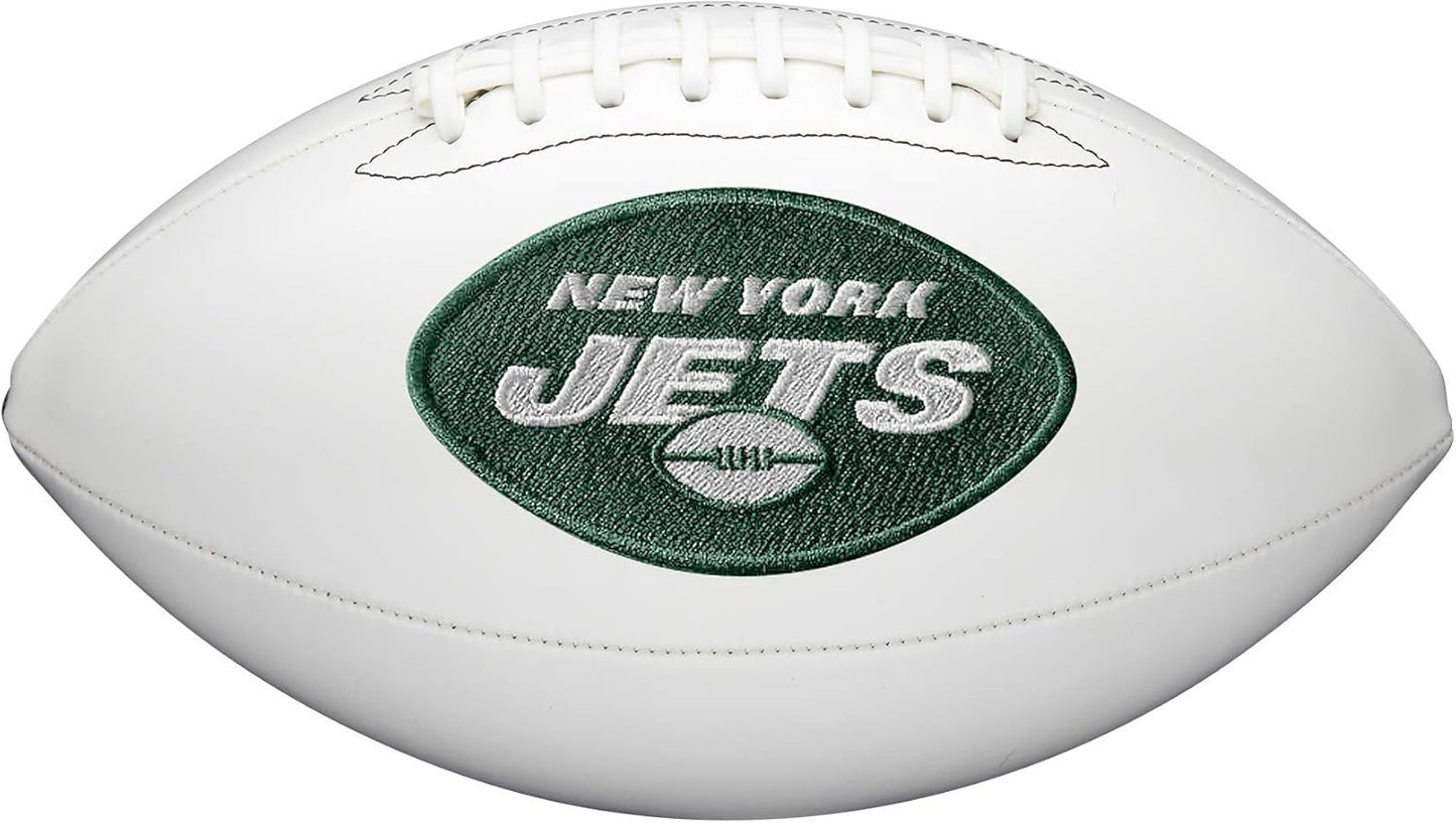 WILSON NFL Live Team Autograph Football for Fans and Collectors