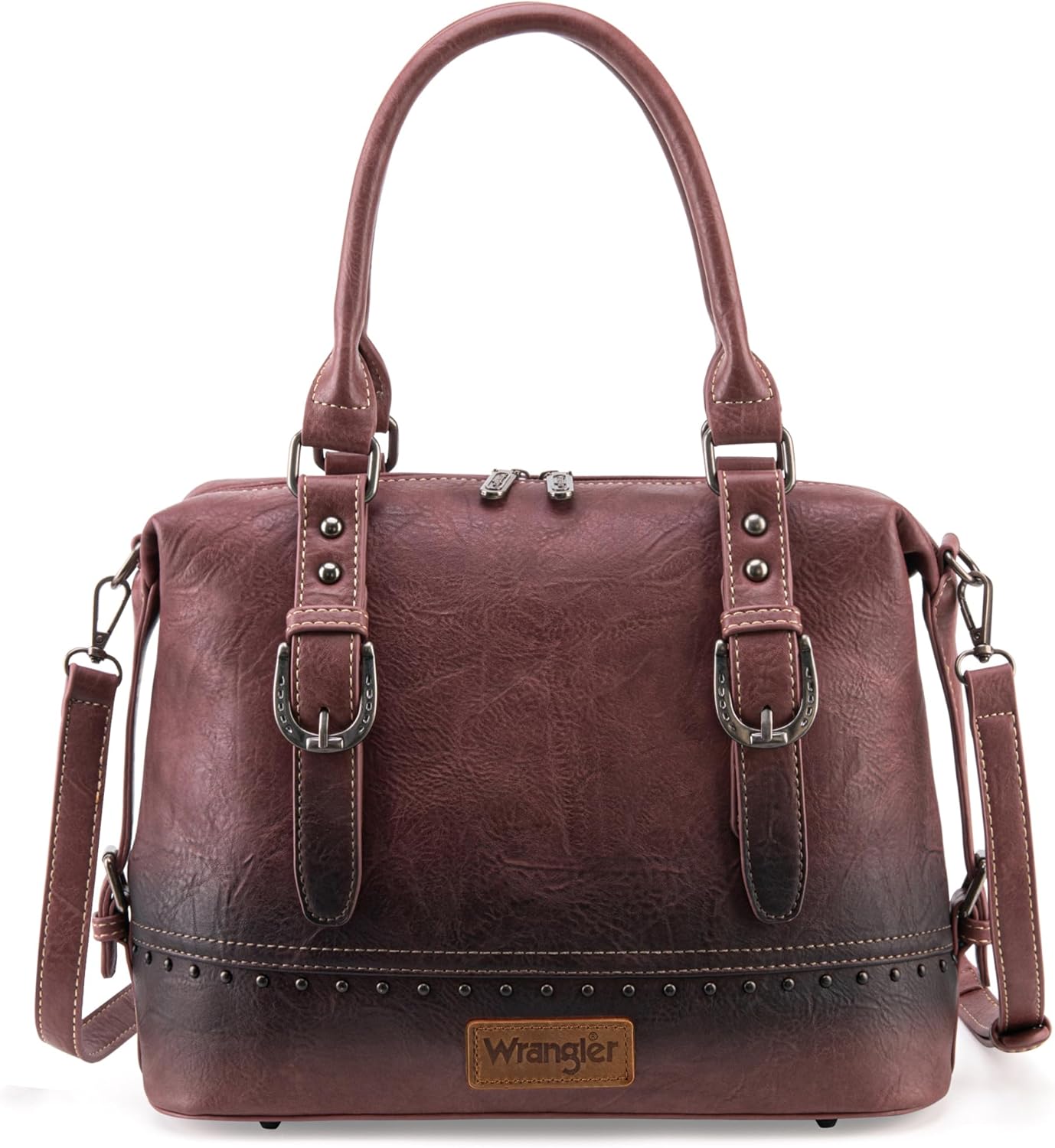 Wrangler Doctor Bag Top Handle Purse for Women - Stylish Hobo Satchel