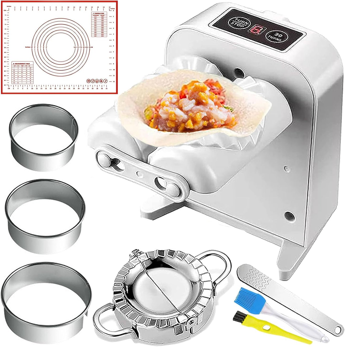Rechargeable Electric Dumpling Maker - Effortless Pierogi Press
