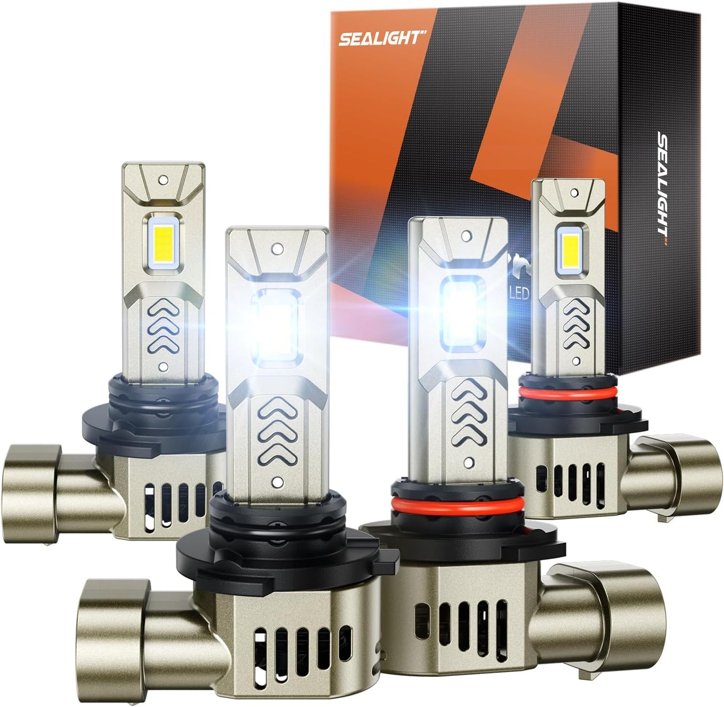 SEALIGHT L2S HB3 HB4 LED Bulb Combo for Fog Light and Headlights