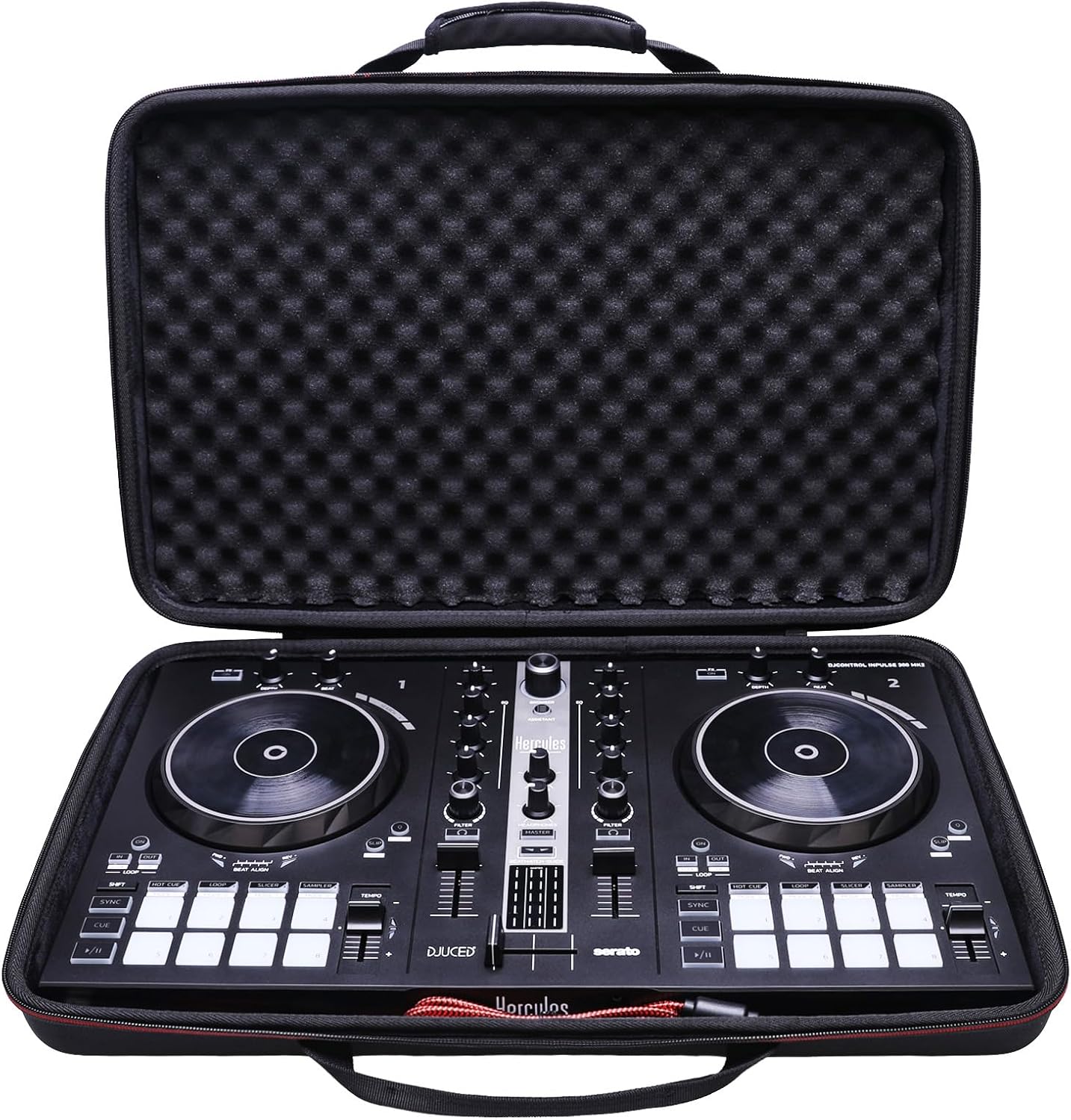 LTGEM DJ Controller Case for Hercules DJControl Inpulse 300 MK2