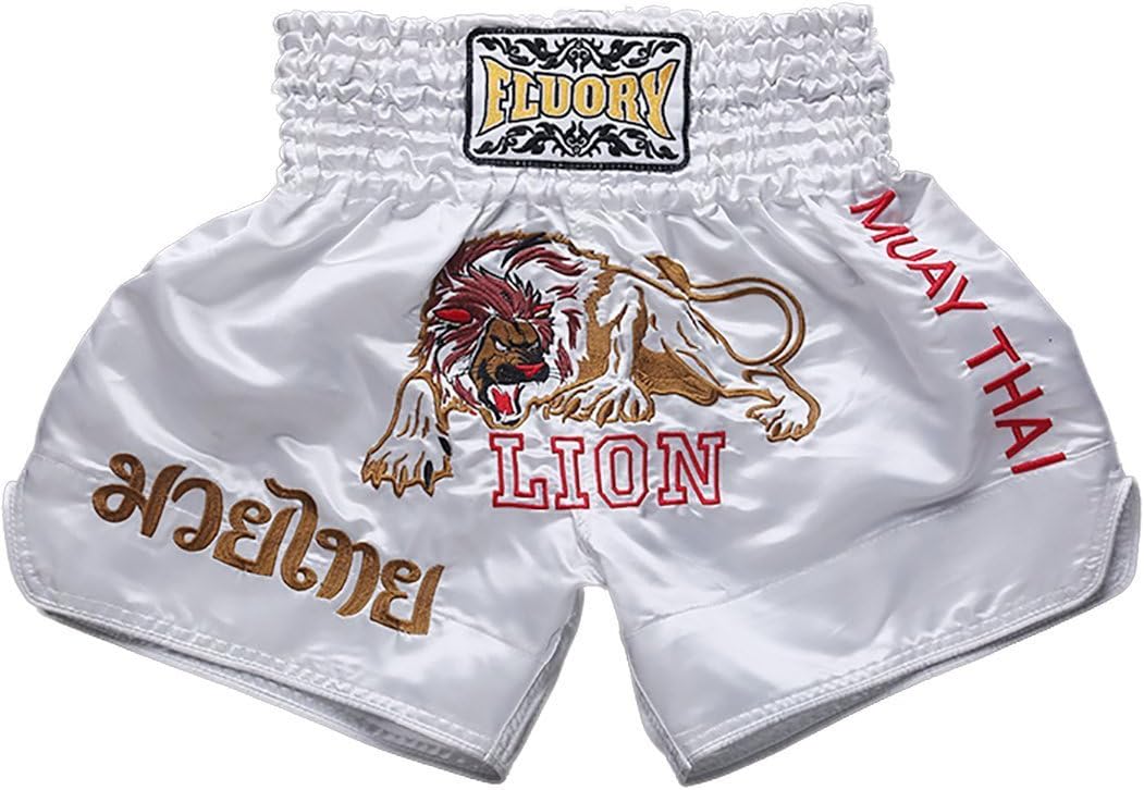 FLUORY Muay Thai Fight Shorts for Optimal Movement and Comfort