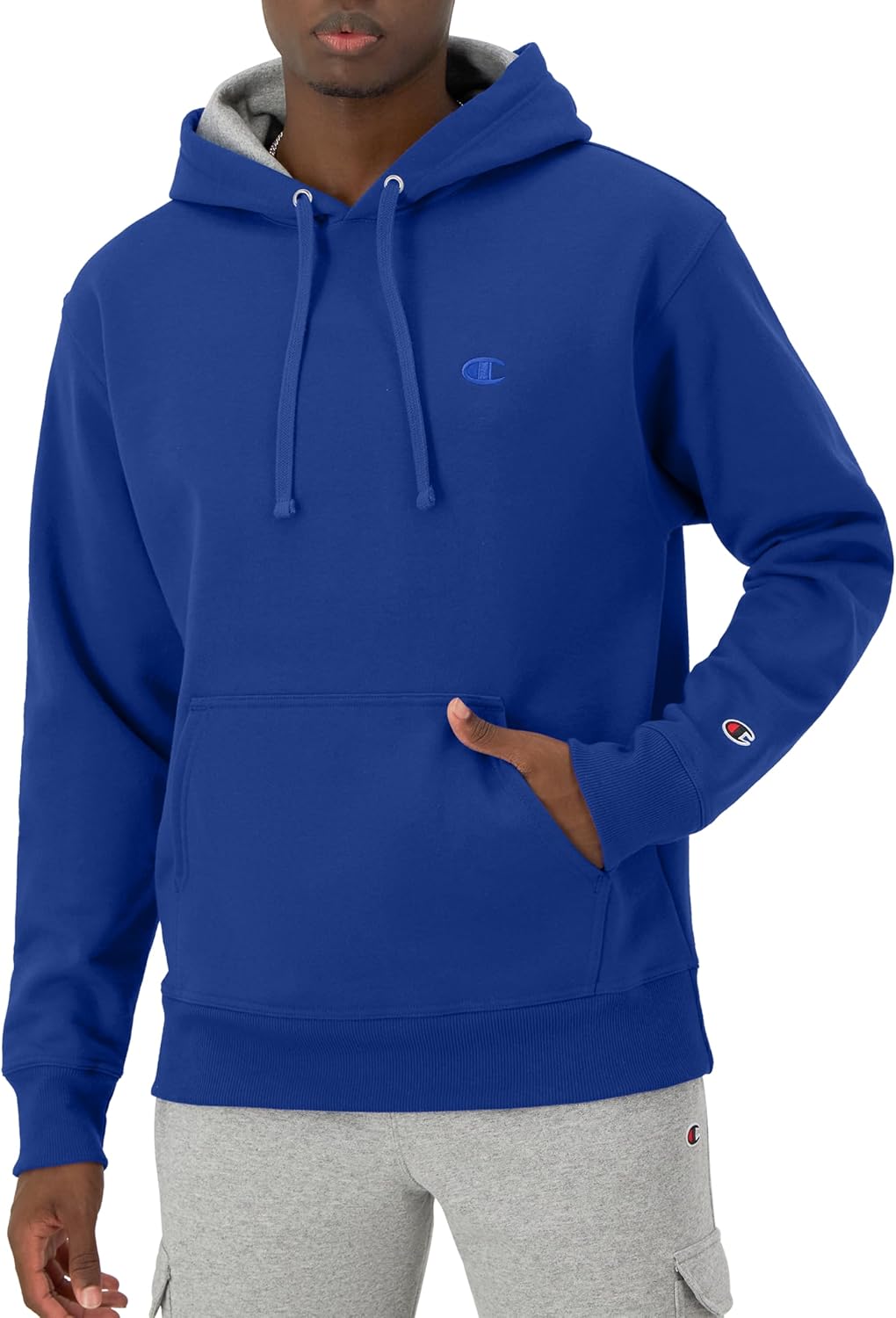 Champion Men's Pullover Fleece Hoodie for Comfort and Style