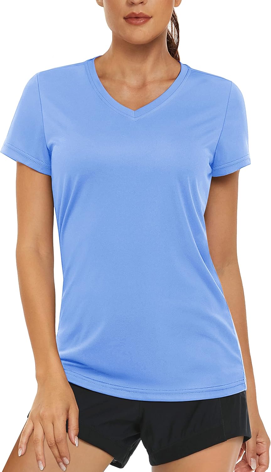 Sun Protection V-Neck Tee by MAGCOMSEN