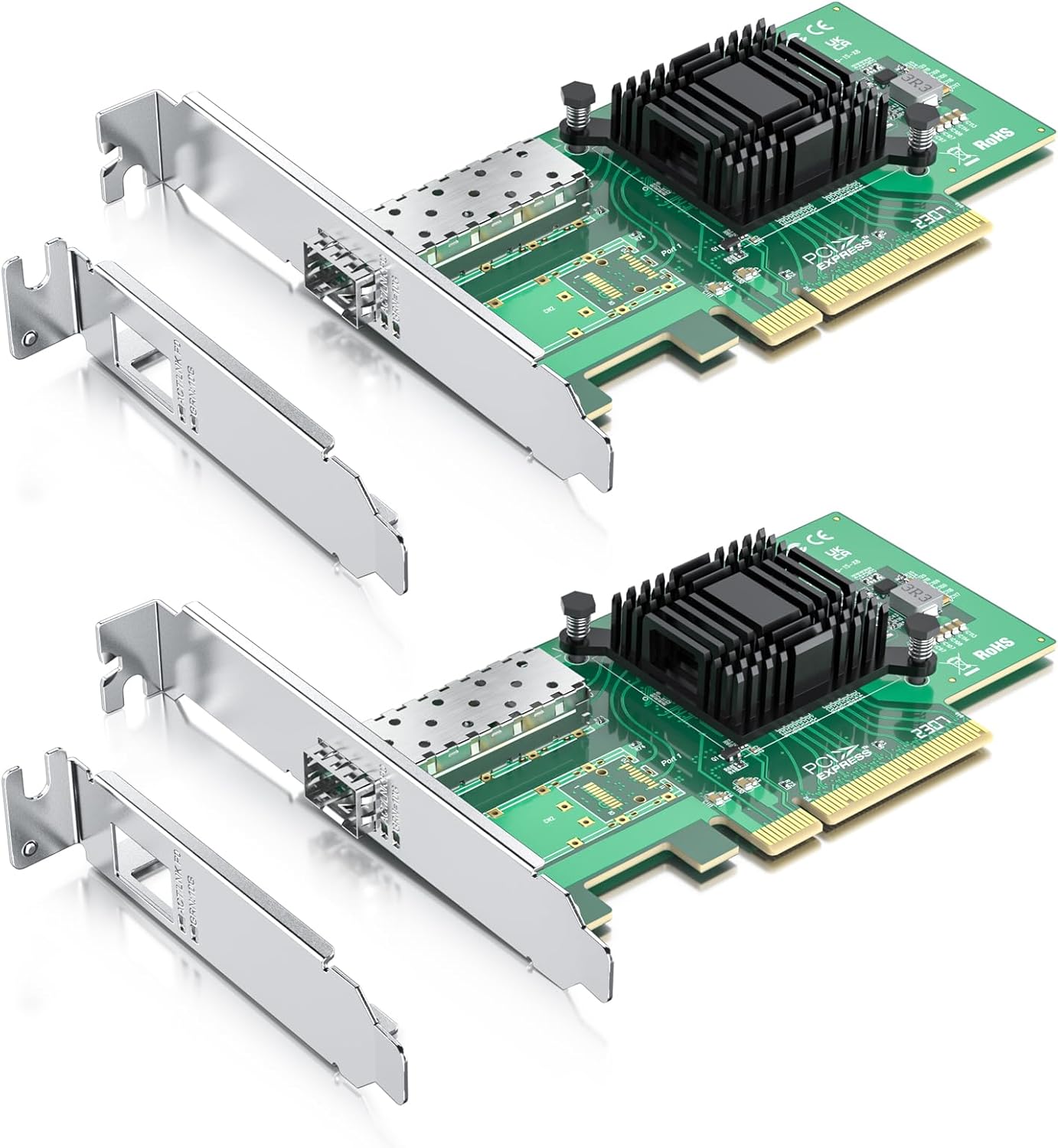 10Gtek 10Gb PCI-E NIC Network Card with Intel 82599EN Controller