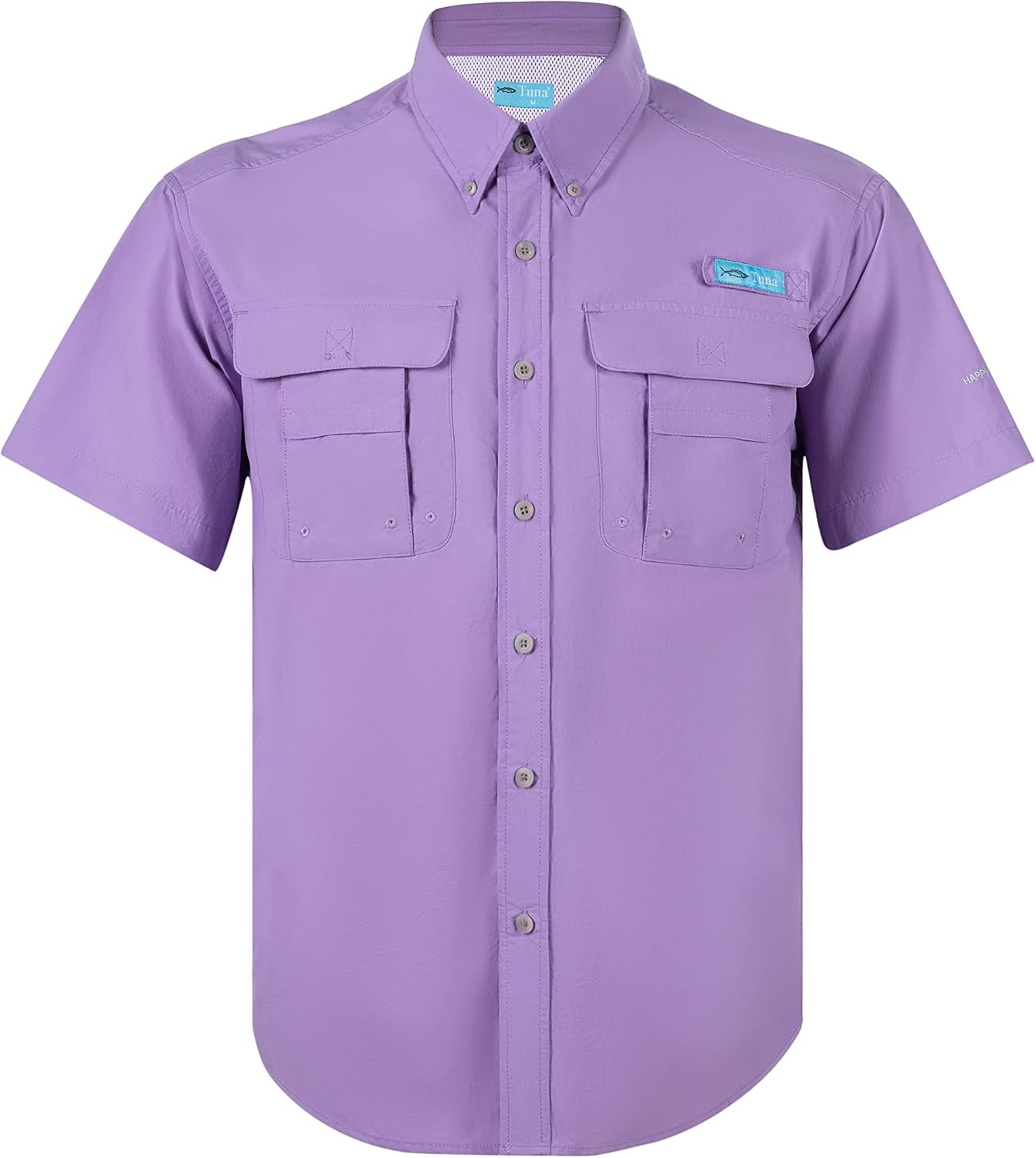 Tuna Men's UV UPF 50+ Fishing Shirts for Sun Protection and Comfort