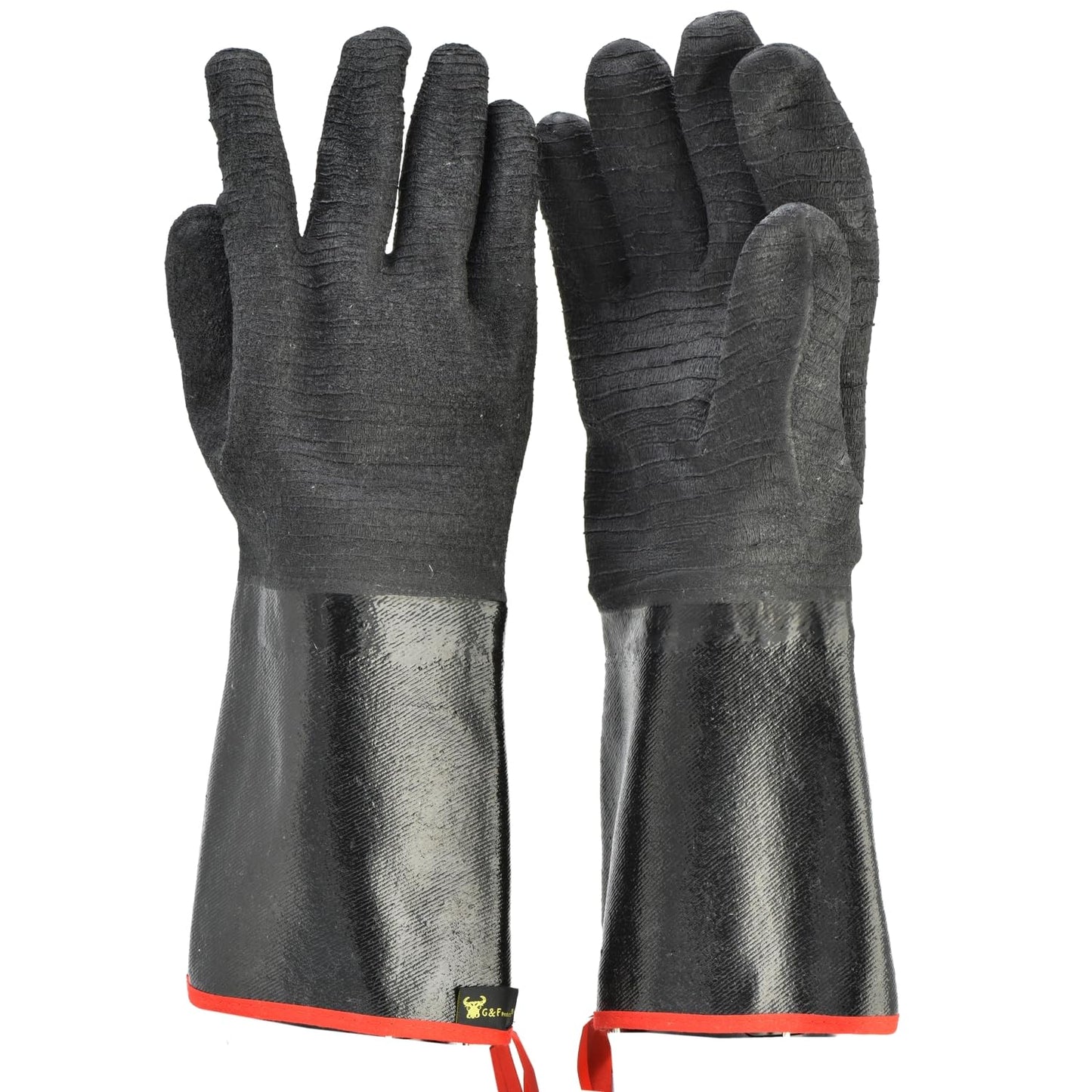 G & F Premium Leather BBQ Gloves - Ultimate Protection