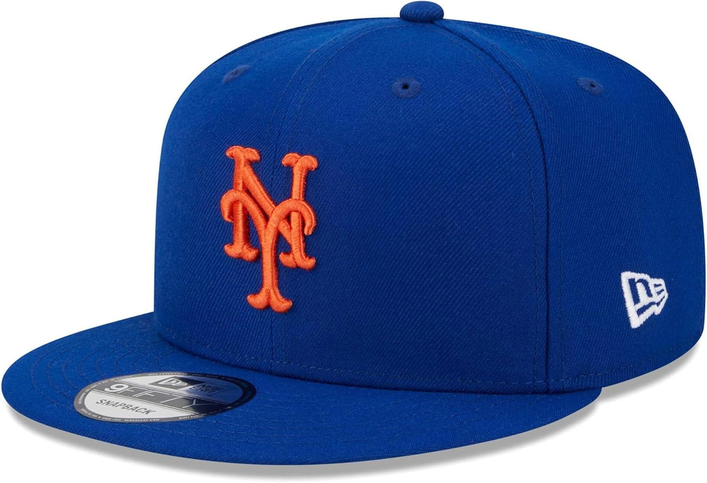 New York Mets Snapback Hat with Embroidered Logo for Fans