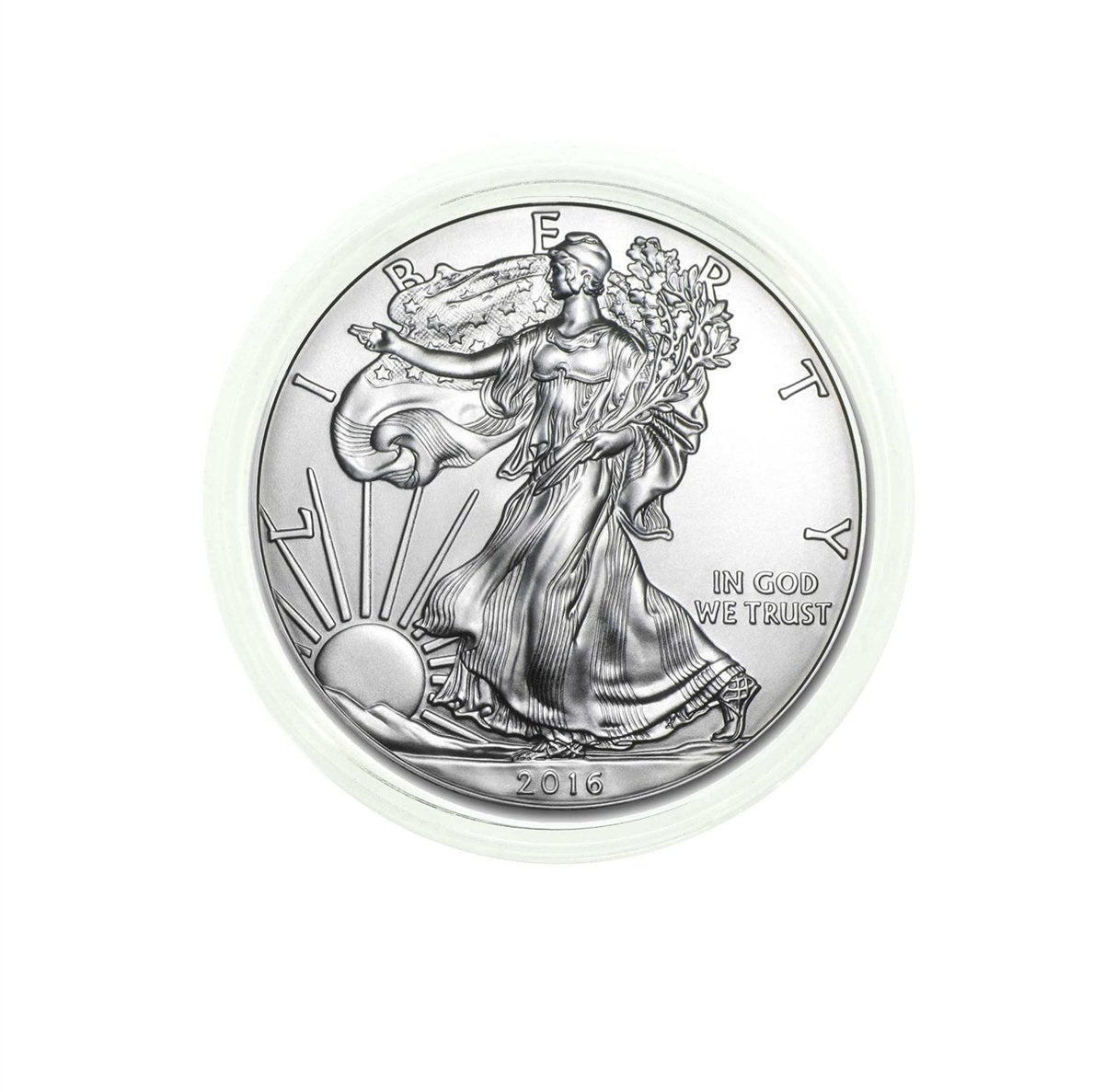 2016 1 oz American Silver Eagle with Certificate of Authenticity