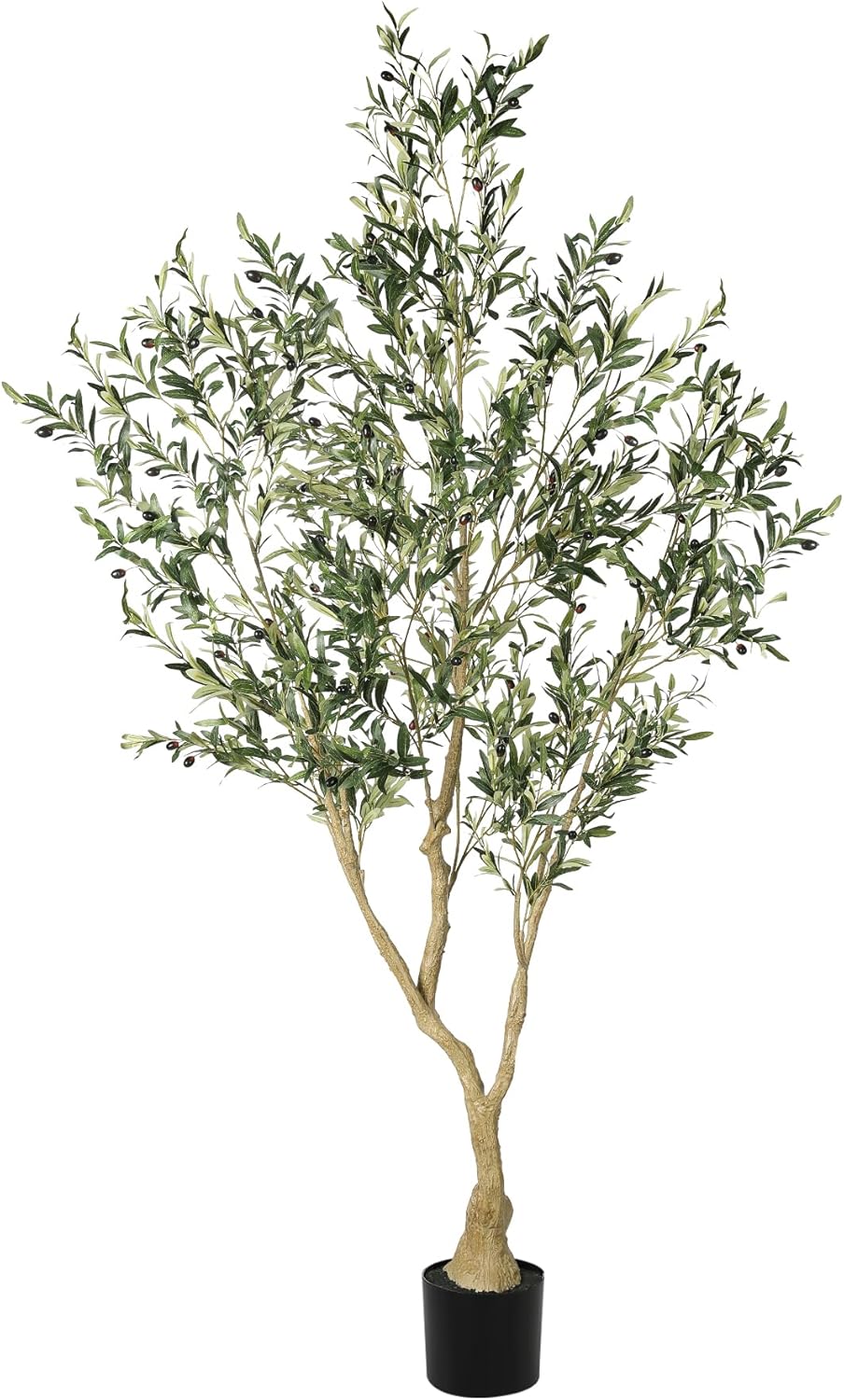 Lifelike 7ft Olive Trees Artificial Indoor for Home Decor