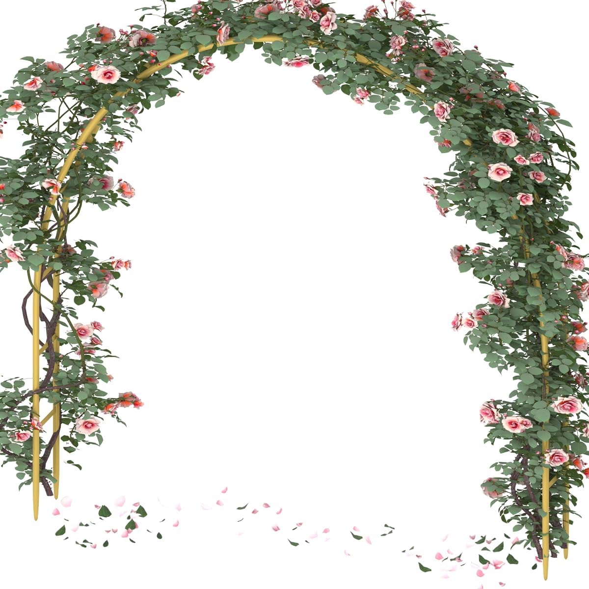 Stunning 7Ft Wide Metal Wedding Arch for Elegant Ceremonies
