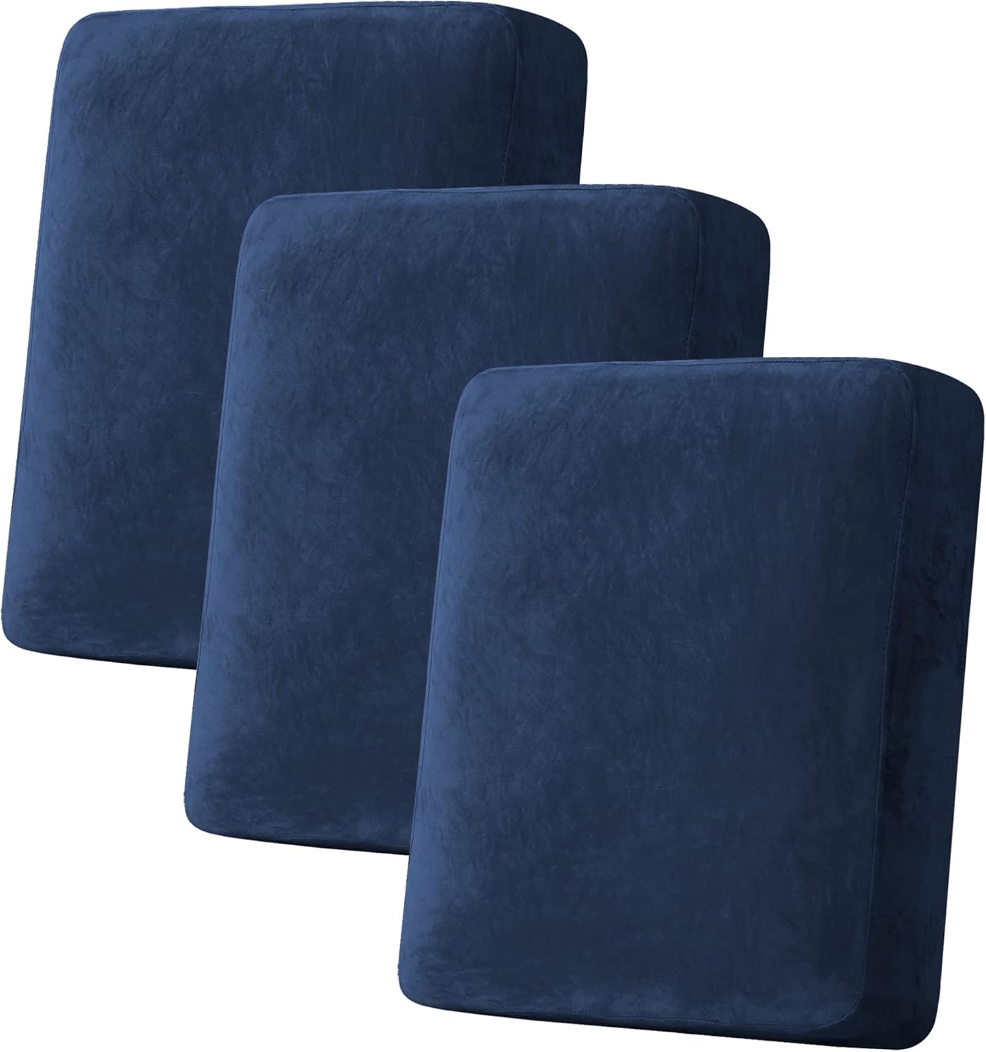 H.VERSAILTEX Velvet Stretch Couch Cushion Cover for Sofa Protection