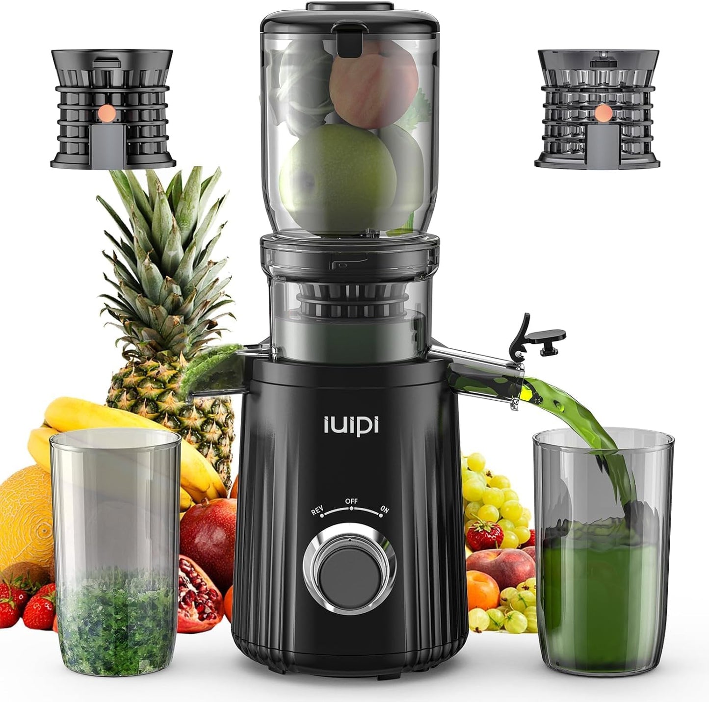 Cold Press Juicer Machines for Whole Fruits and Vegetables